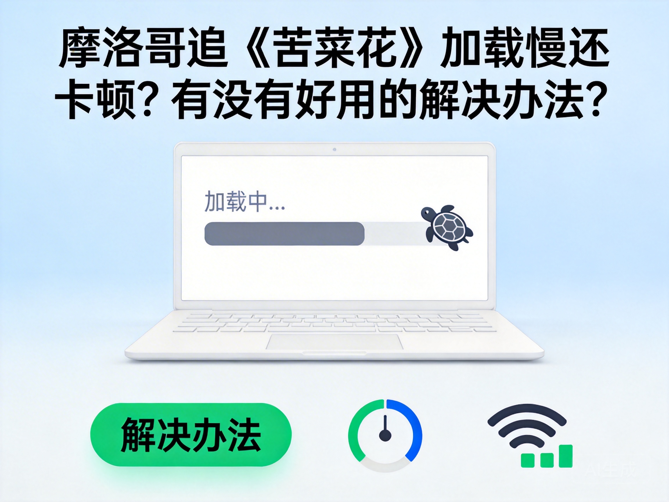 摩洛哥追《苦菜花》加载慢还卡顿？有没有好用的解决办法？