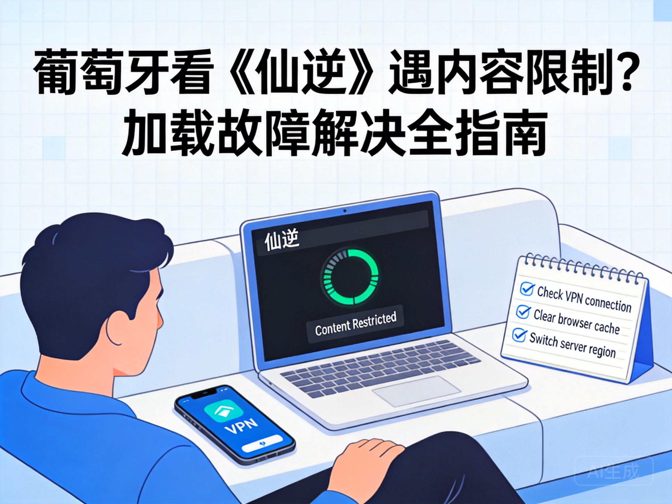 Content Restrictions When Watching Xian Ni in Portugal? Full Fix Guide