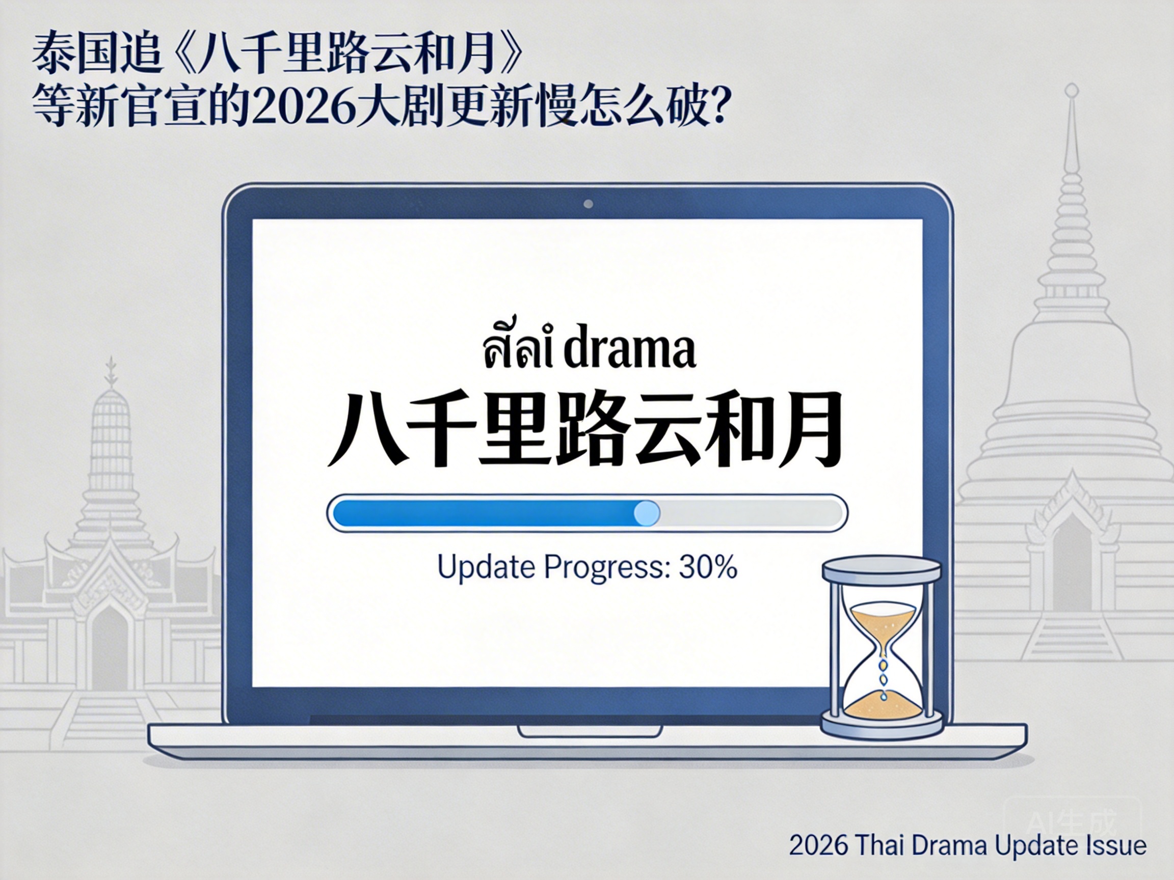 泰国追《八千里路云和月》等新官宣的2026大剧更新慢怎么破？
