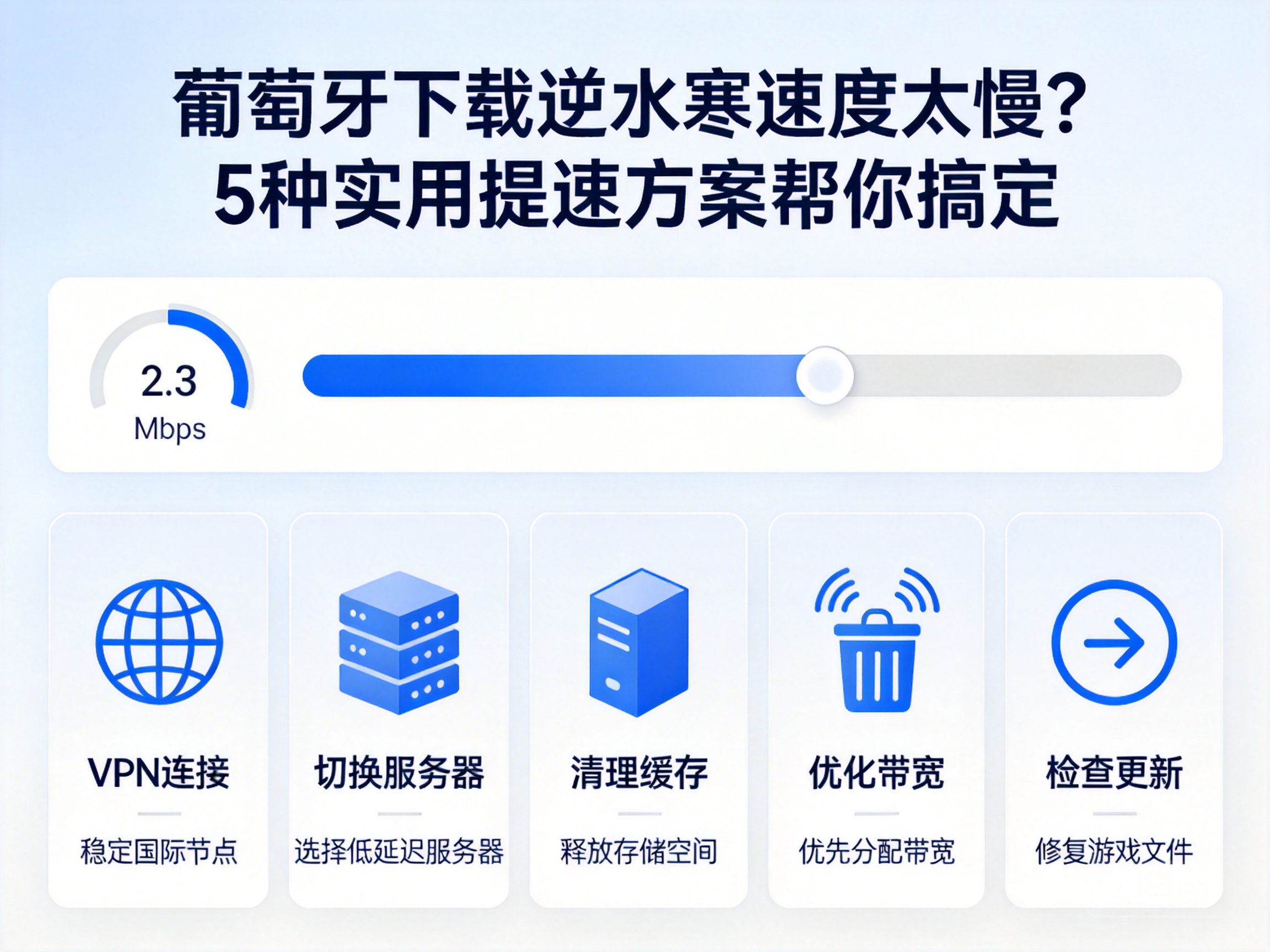 Slow Download Speed for NISHUIHAN in Portugal? 5 Practical Solutions to Fix It