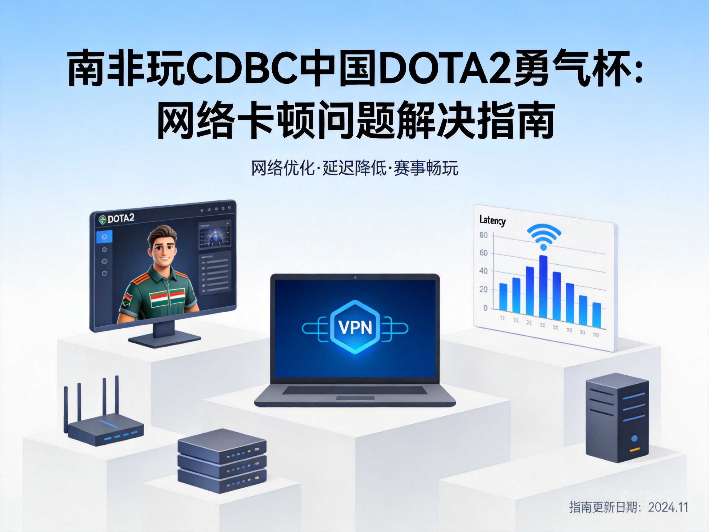 南非玩CDBC中国DOTA2勇气杯：网络卡顿问题解决指南