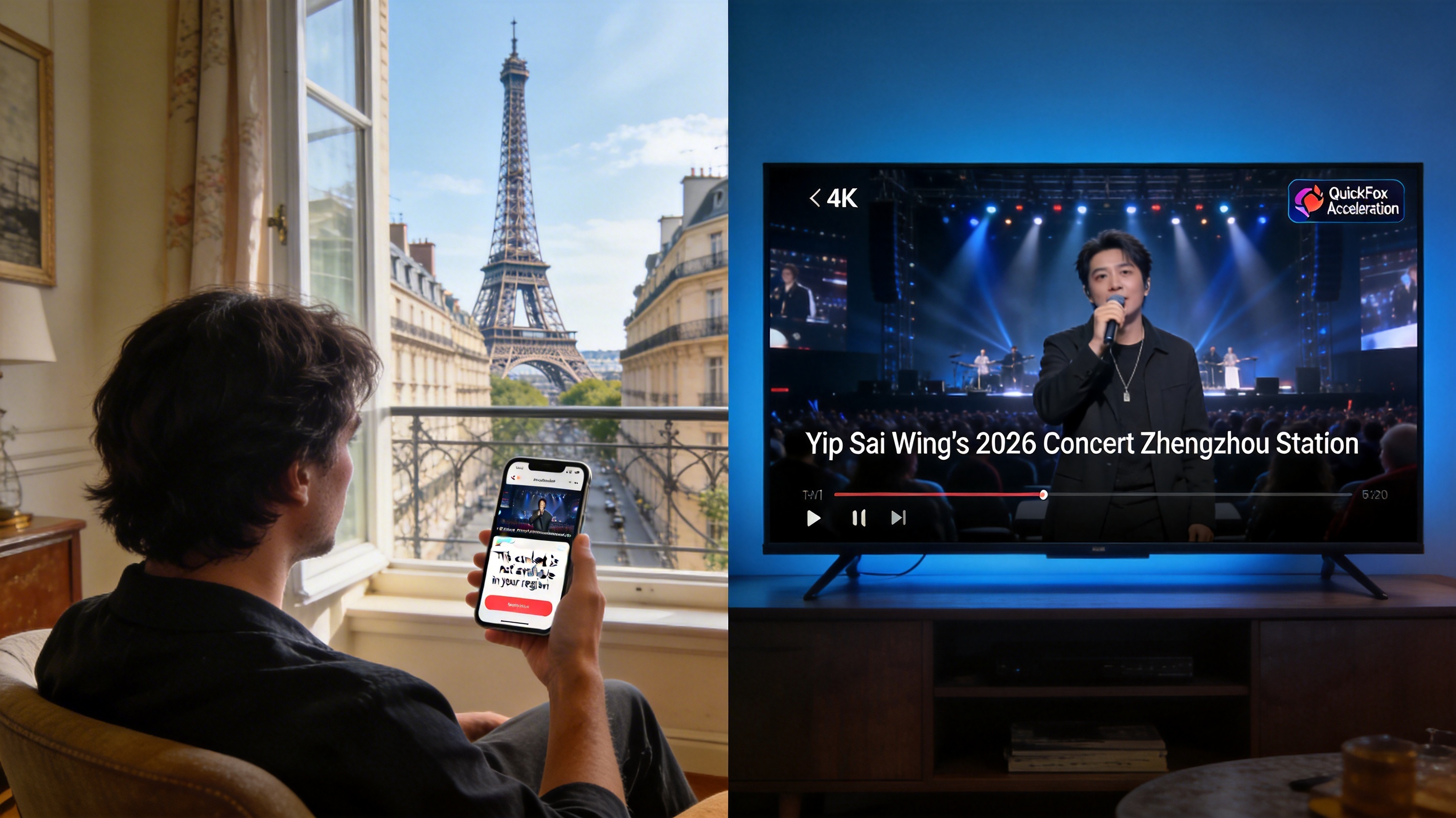 法国怎么收看叶世荣2026「你中有我」巡回演唱会郑州站直播?