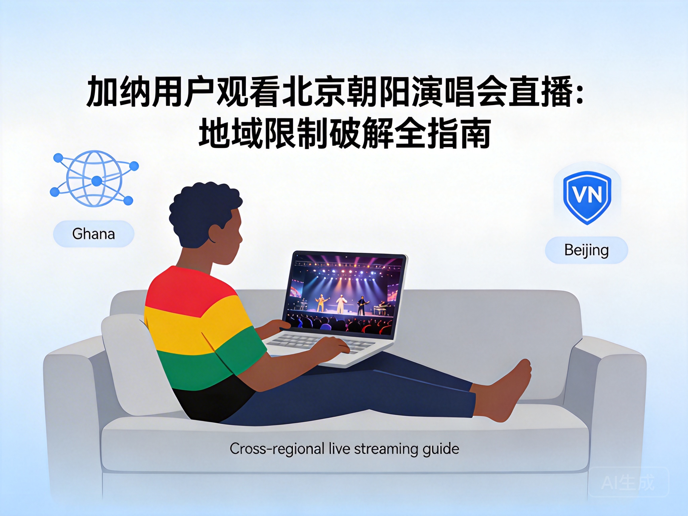 加纳用户观看北京朝阳演唱会直播:地域限制破解全指南