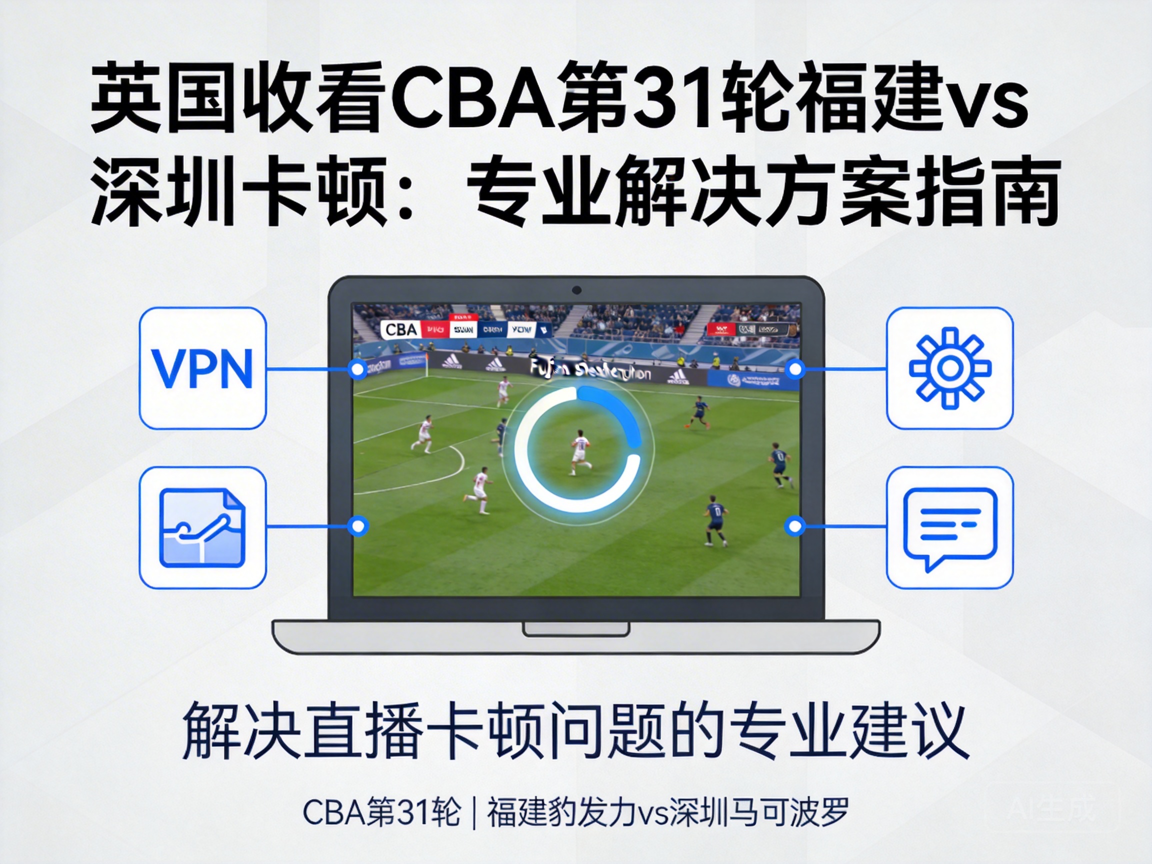英国收看CBA第31轮福建vs深圳卡顿：专业解决方案指南