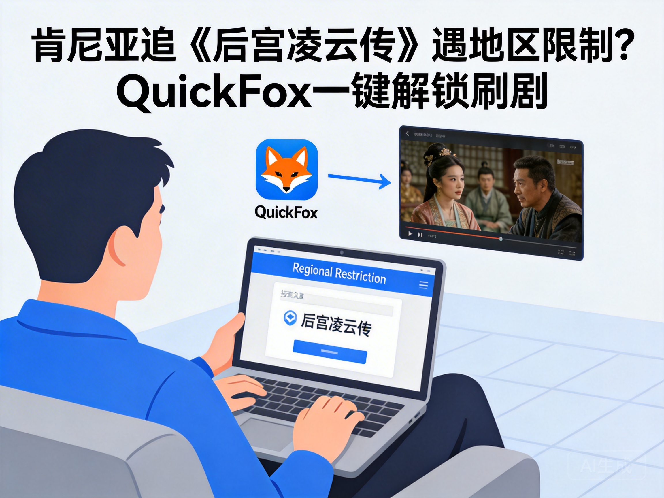 Geoblocked from 'The Legend of Lingyun' in Kenya? Unlock It with QuickFox in One Click