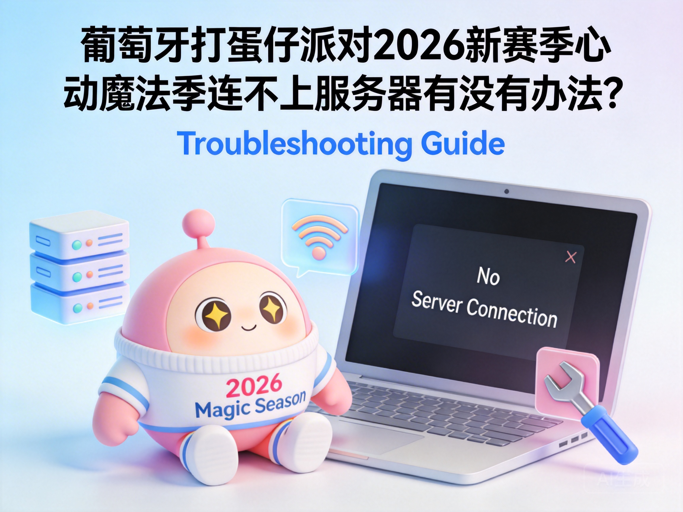 葡萄牙打蛋仔派对2026新赛季心动魔法季连不上服务器有没有办法？