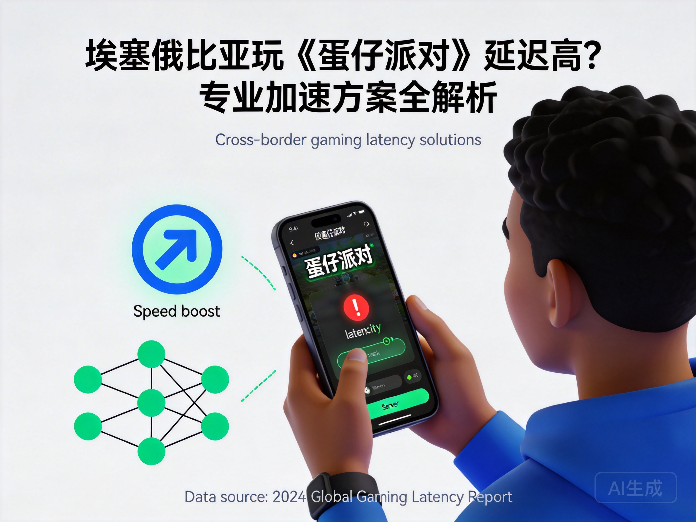 埃塞俄比亚玩《蛋仔派对》延迟高？专业加速方案全解析