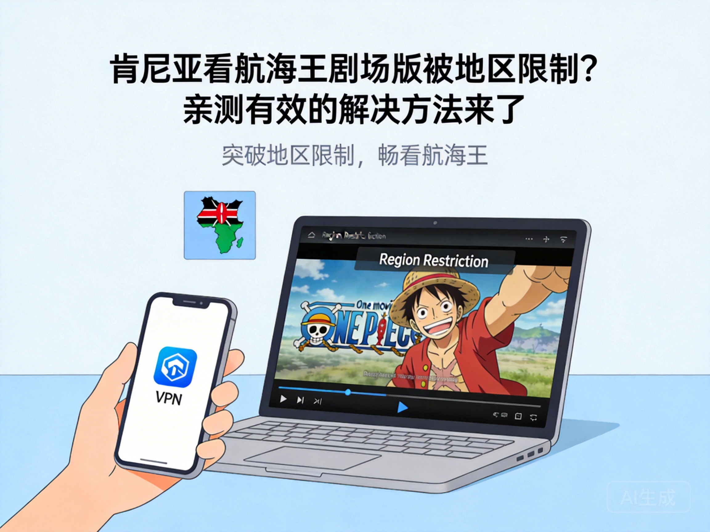 Regional Restrictions on One Piece Movies in Kenya? Tested & Effective Solutions Are Here