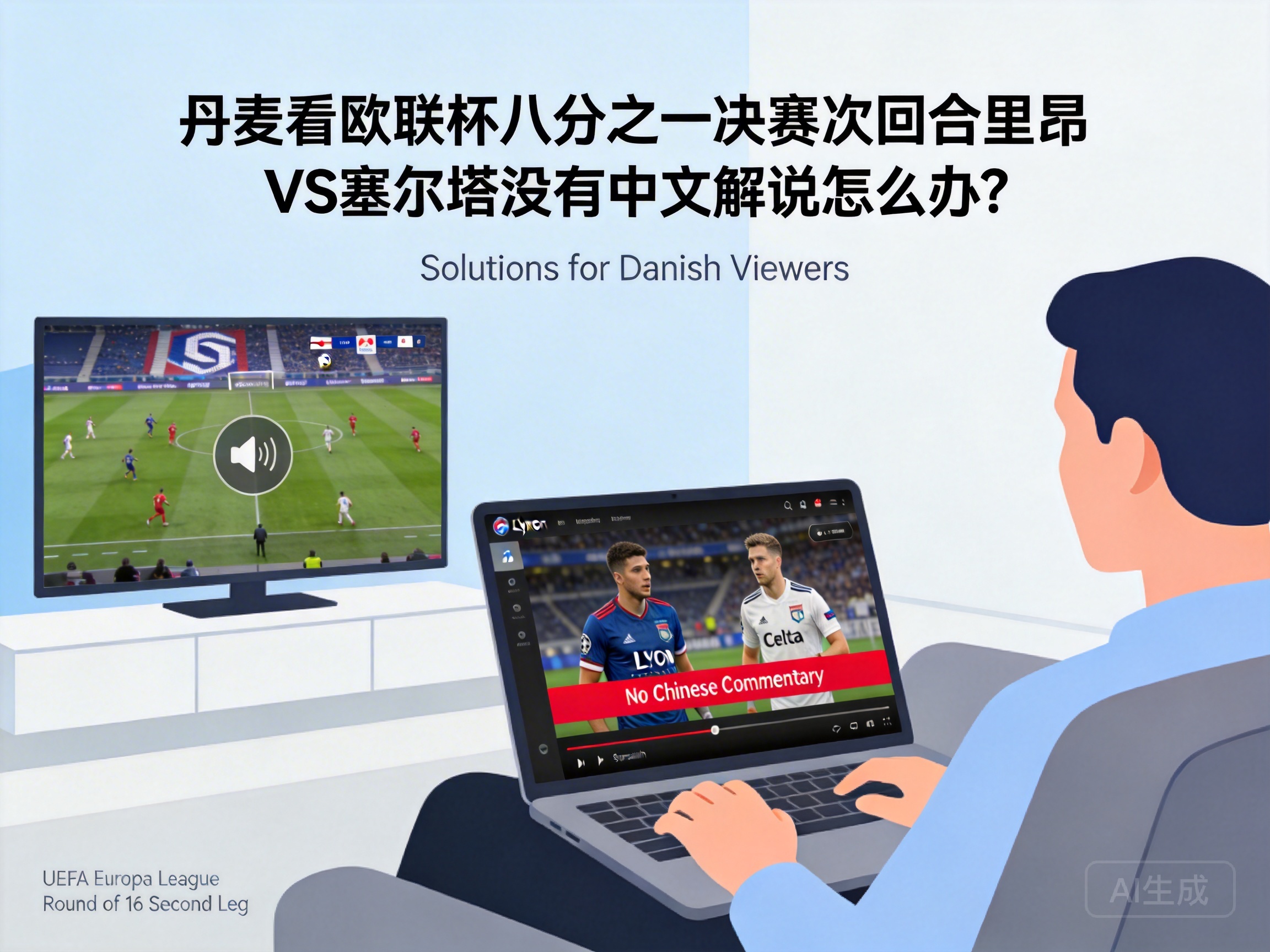 What to Do If There's No Chinese Commentary for Lyon vs Celta Vigo Europa League Round of 16 Second Leg in Denmark?