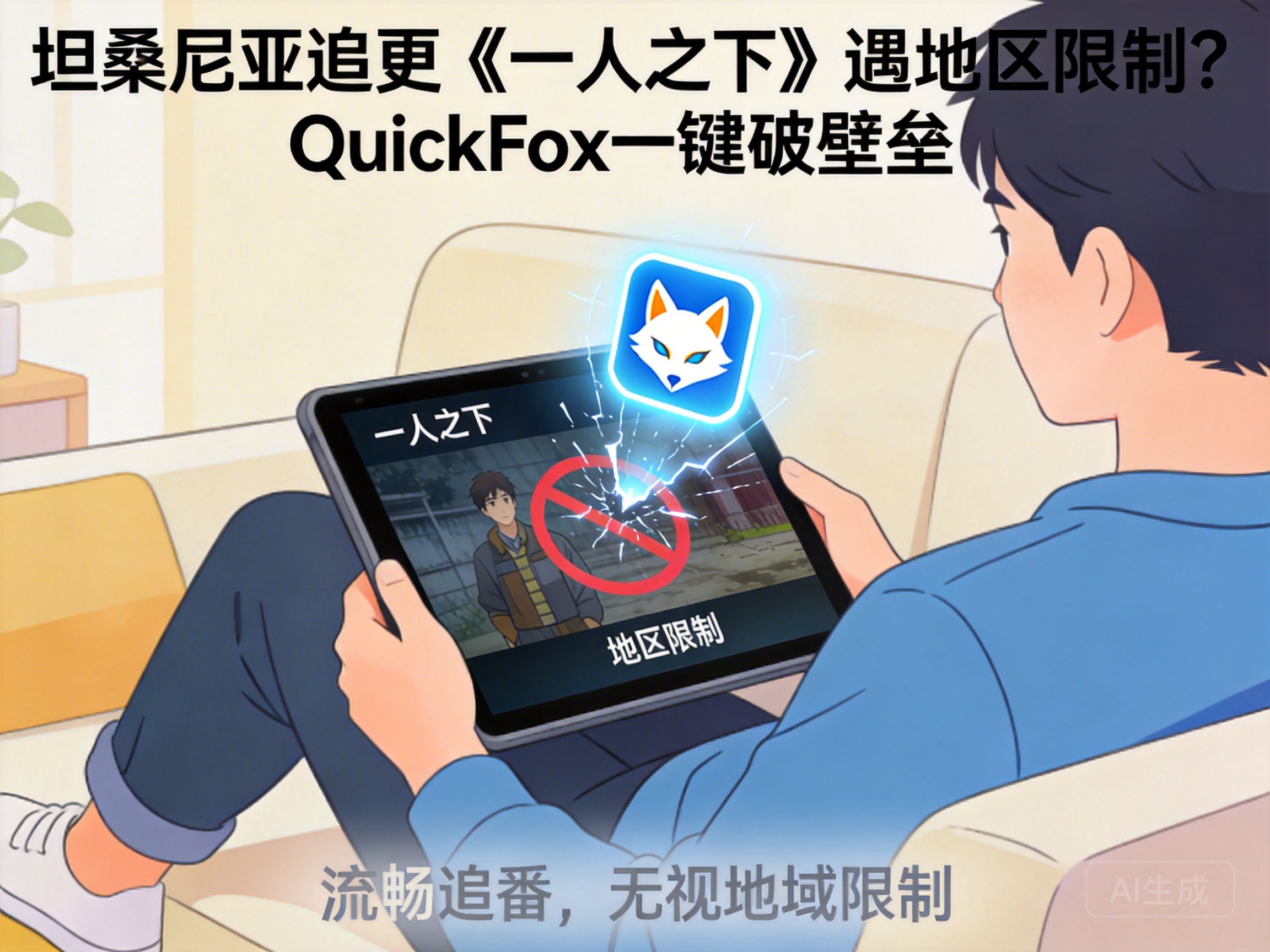 Regional Restrictions Blocking *The Outcast* in Tanzania? QuickFox Unlocks Access with One Click