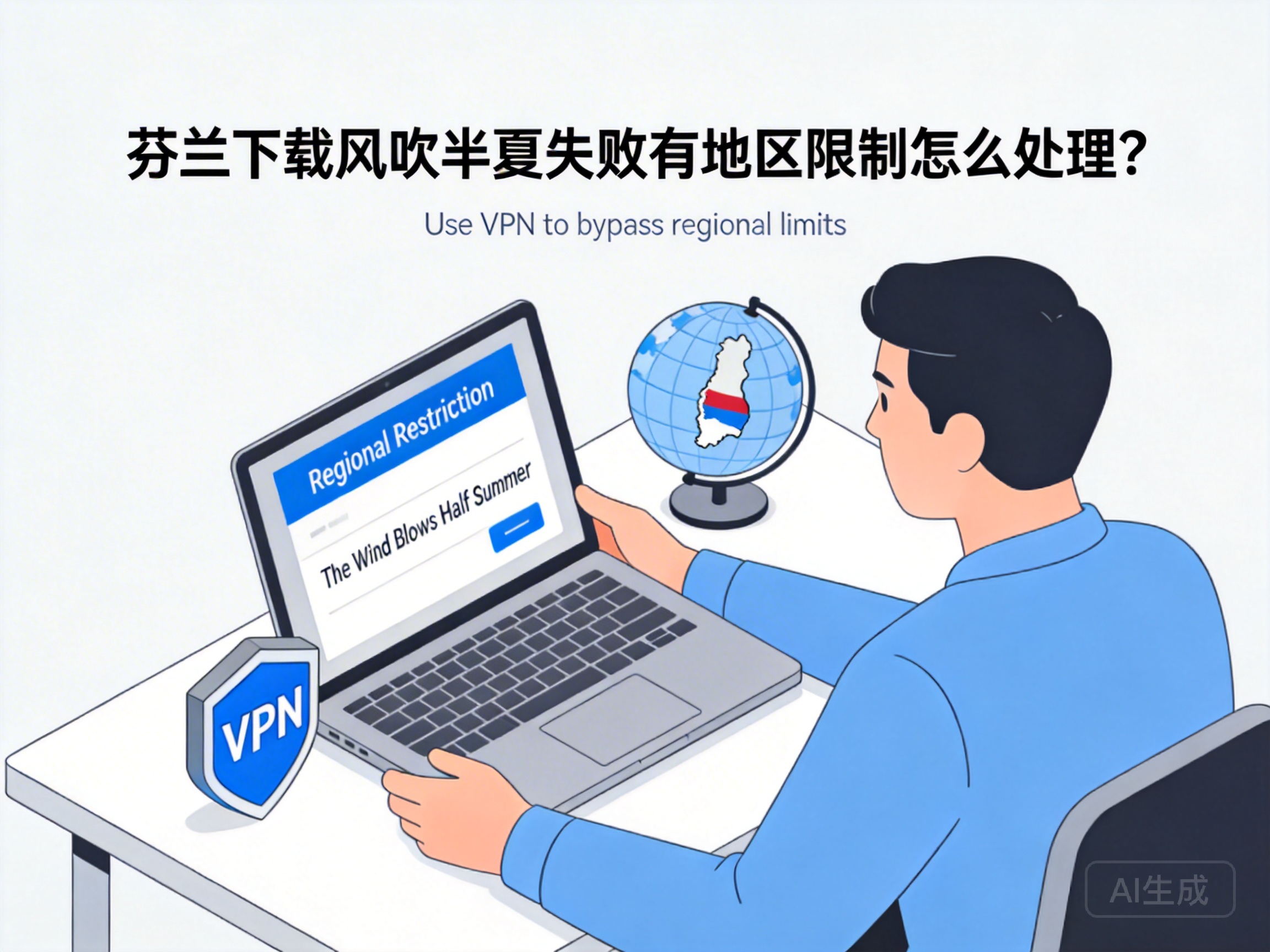 芬兰下载风吹半夏失败有地区限制怎么处理？