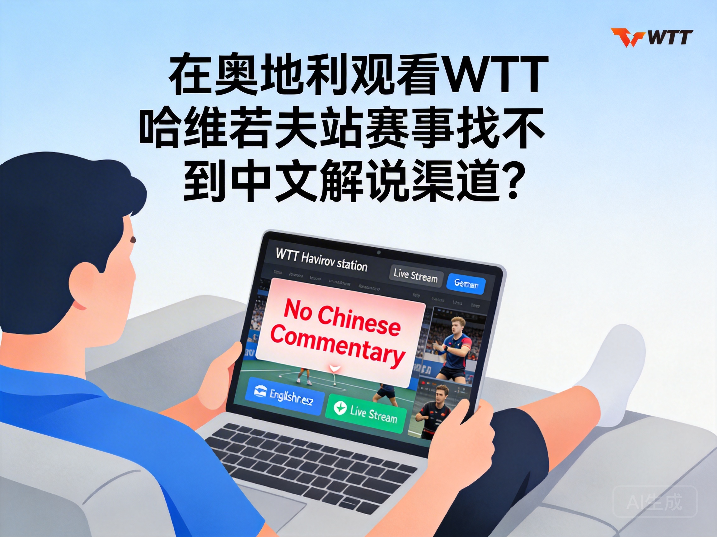 No Chinese Commentary Channels for WTT Havirov Station in Austria?