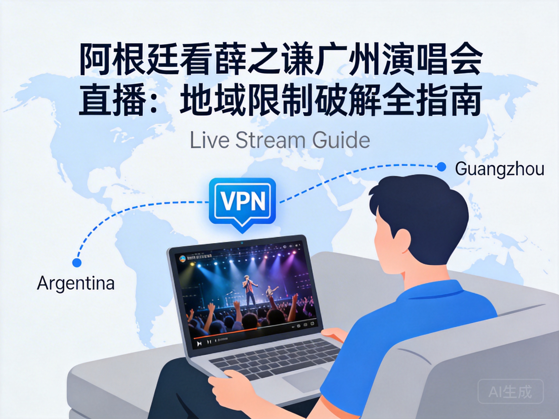 阿根廷看薛之谦广州演唱会直播：地域限制破解全指南