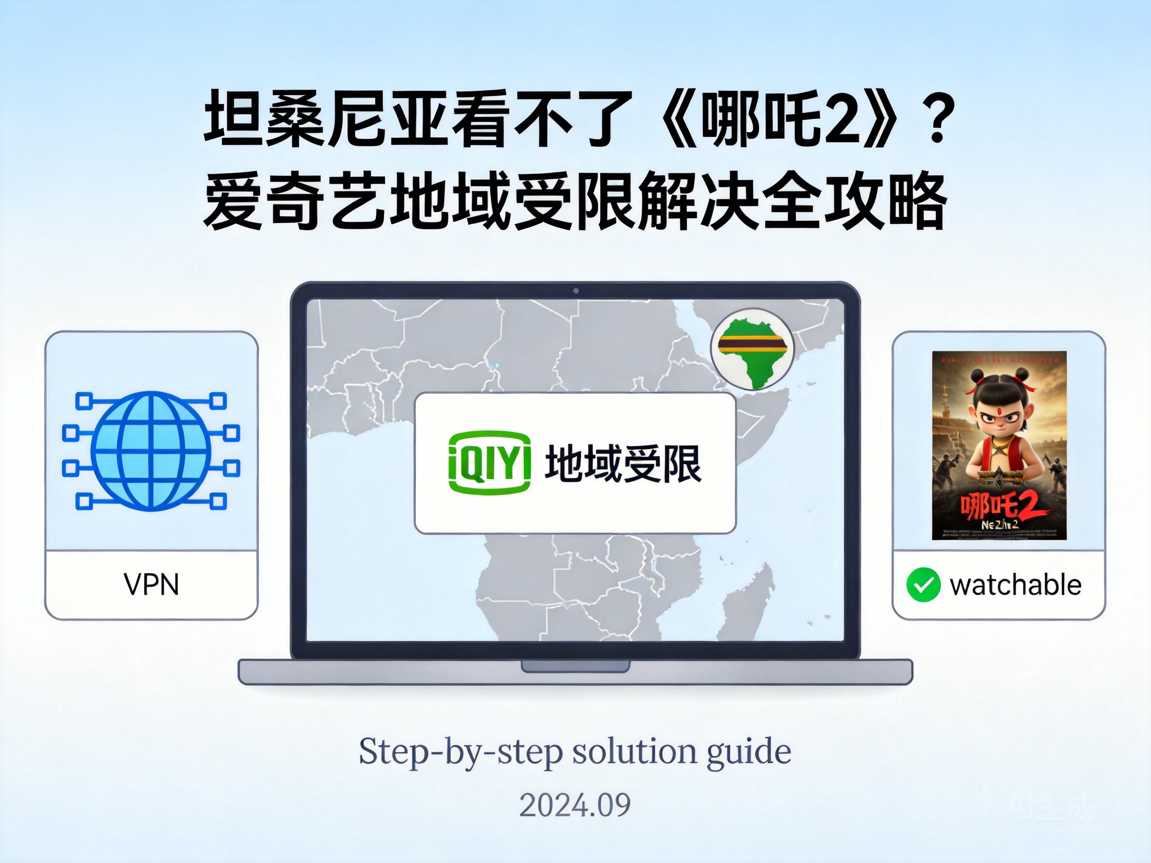 Can't Watch Ne Zha 2 in Tanzania? Full Guide to Fix iQiyi Geo-Restrictions