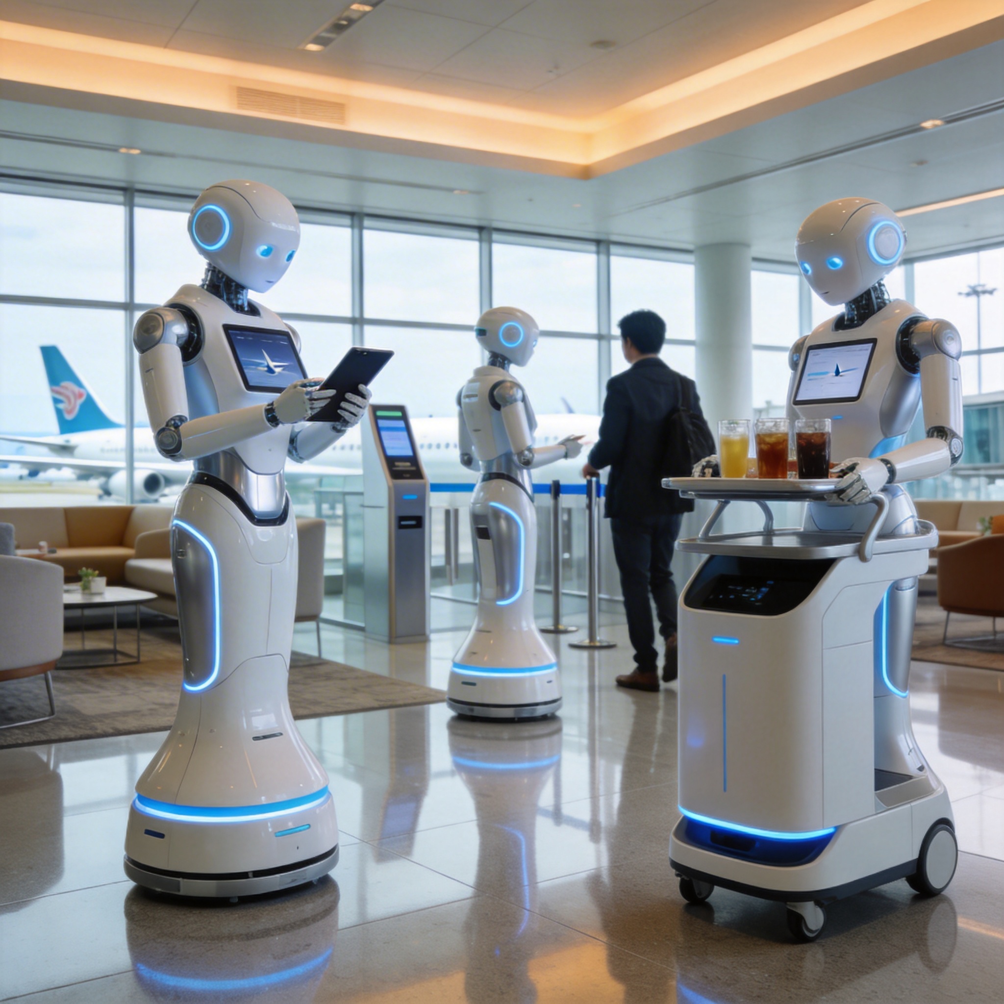 Airport Lounge Automation