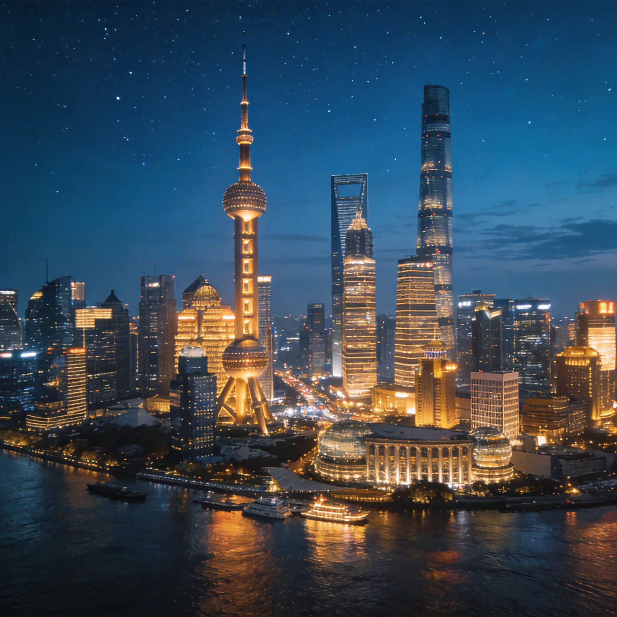Shanghai skyline