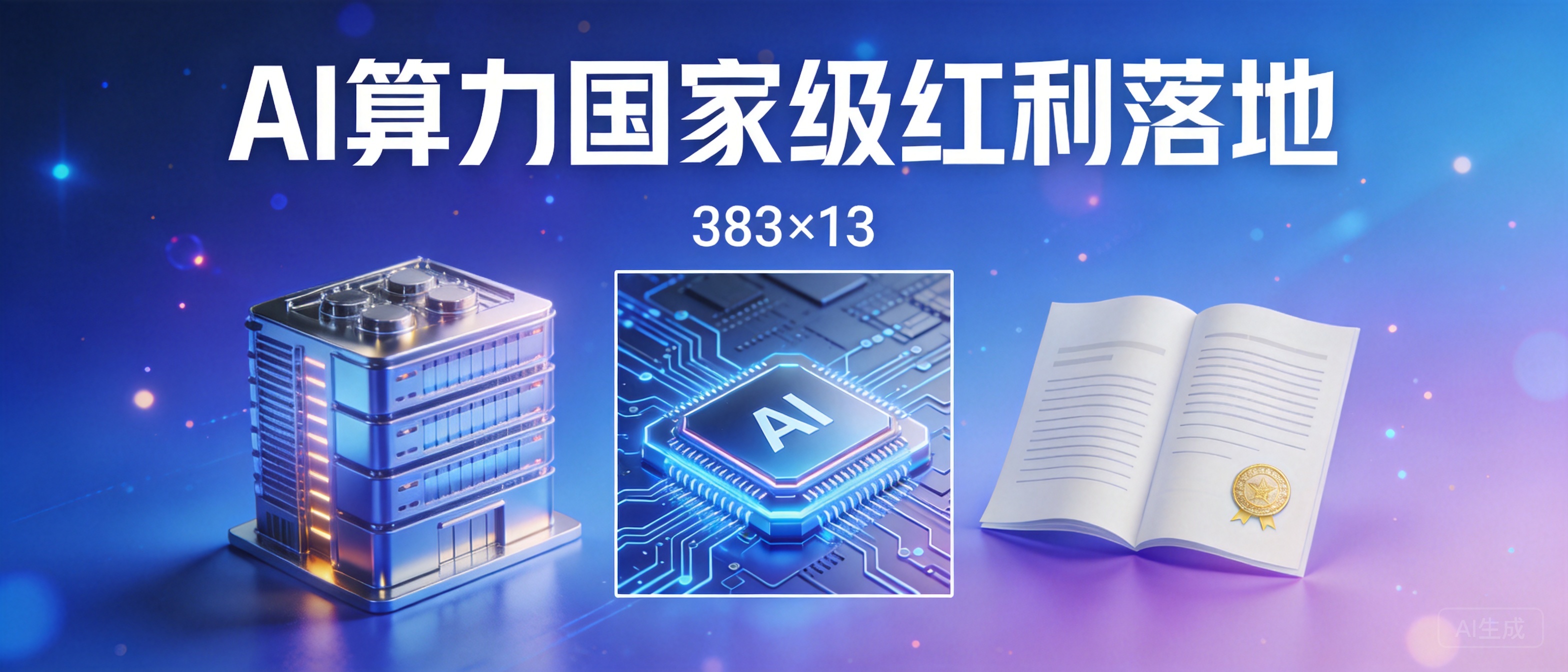 定了！国家给AI算力