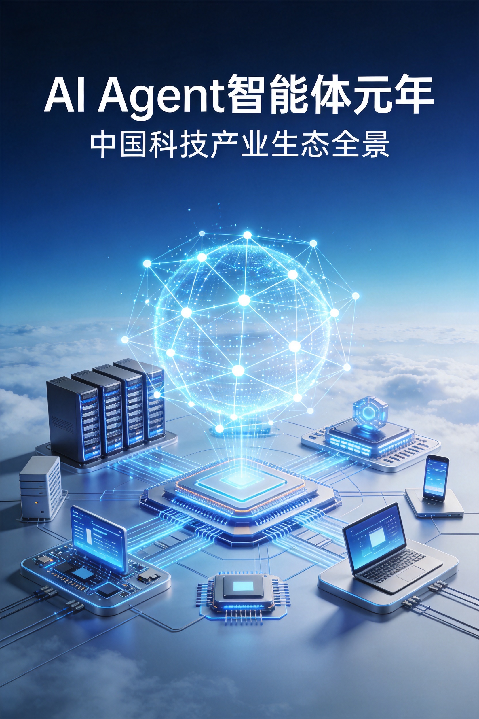 AI Agent元年爆发：中国智能体产业从技术落地到生态闭环的全路径观察封面