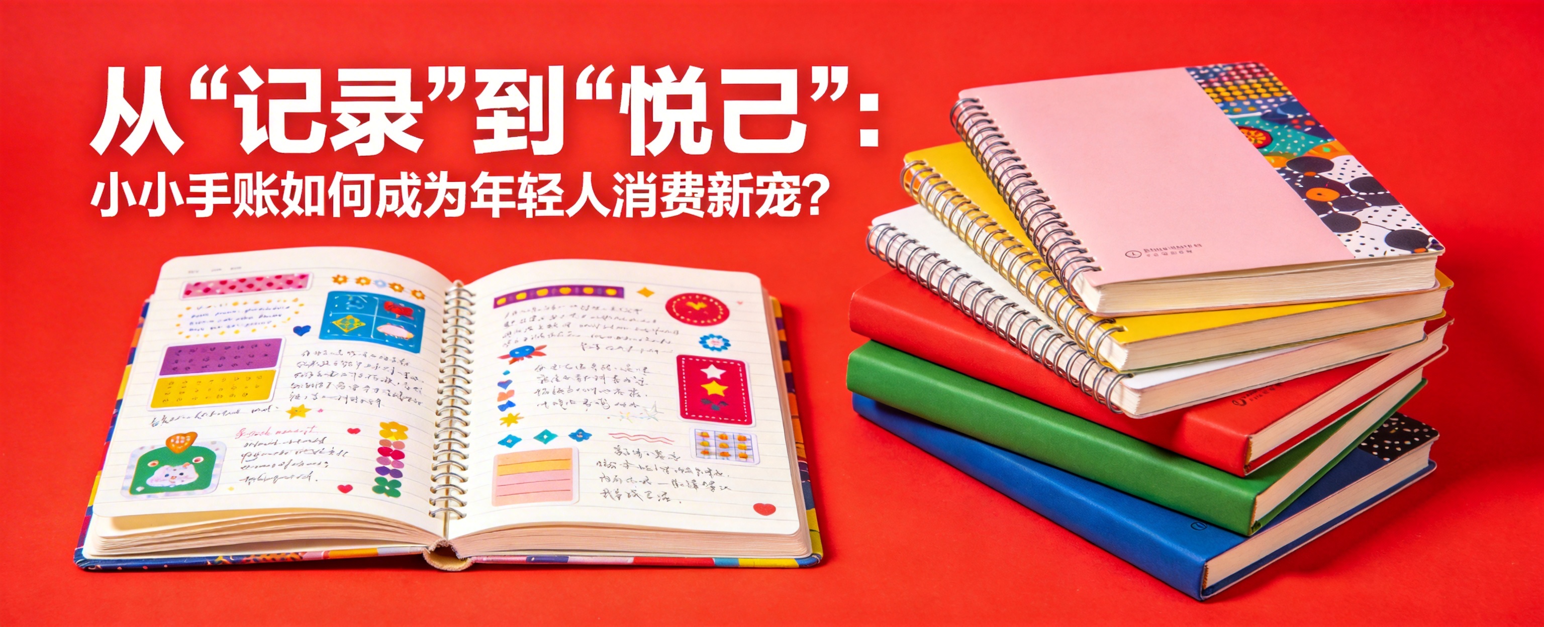 从记录到悦己:手账成年轻人消费新宠背后的逻辑封面