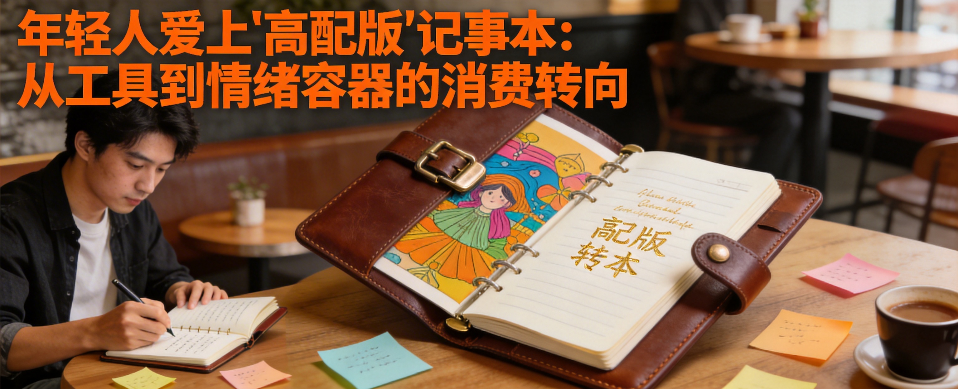 年轻人爱上高配版记事本：从工具到情绪容器的转变封面