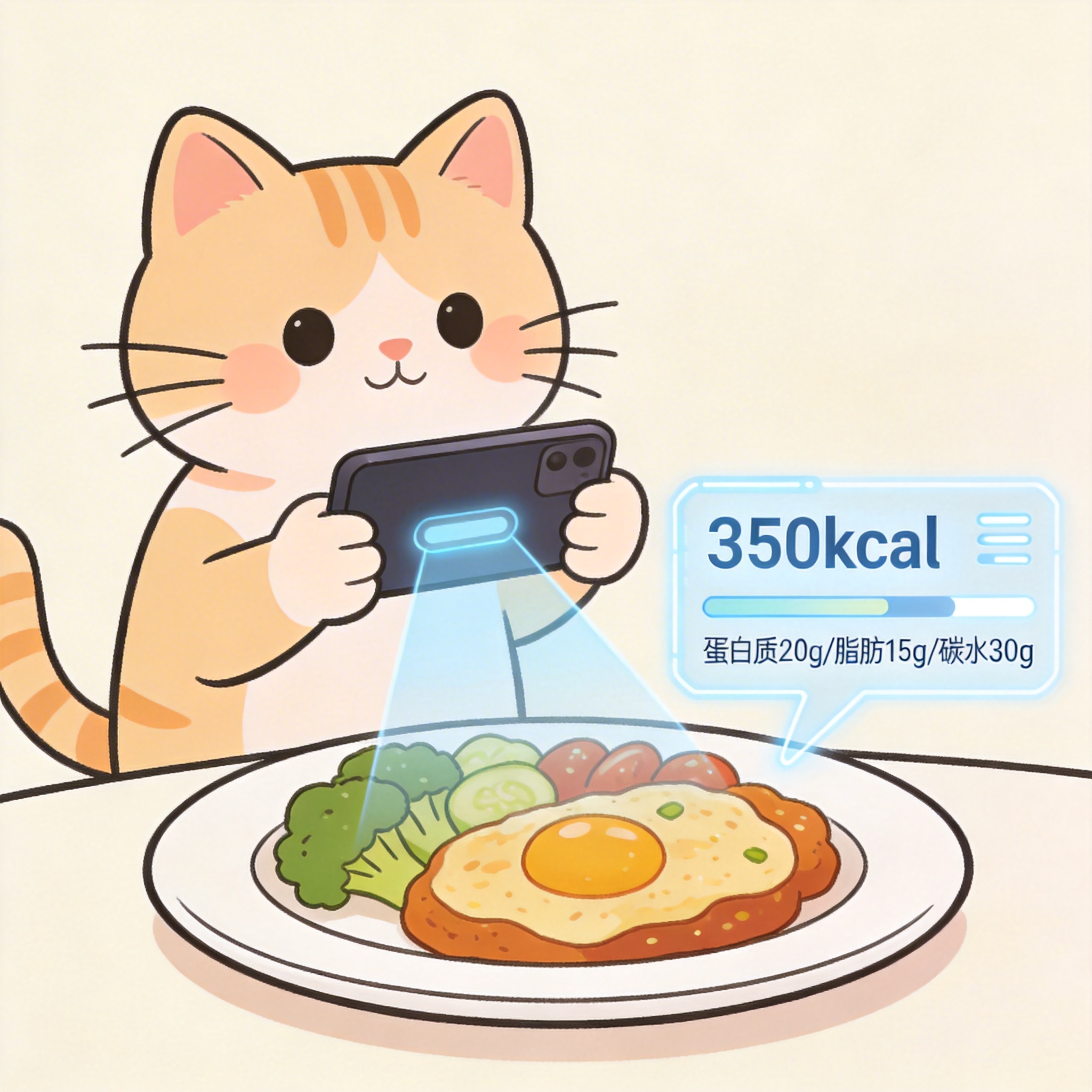 AI拍照识别食物