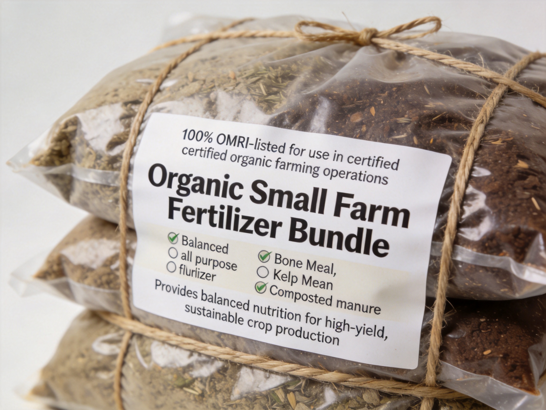 Organic Small Farm Fertilizer Bundle