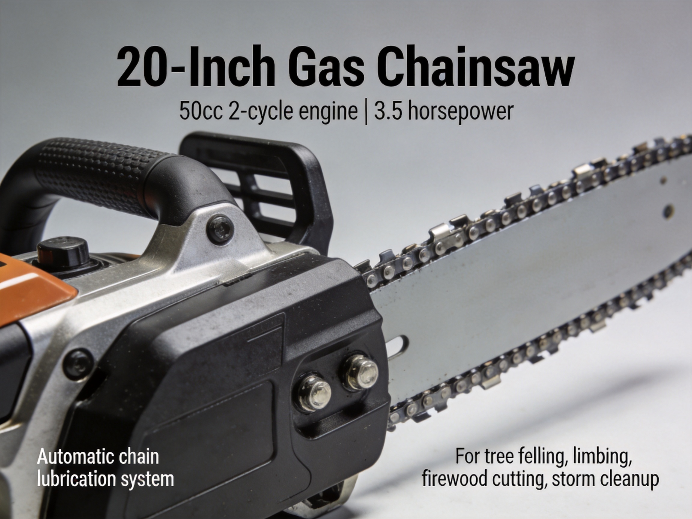 20-Inch Gas Chainsaw