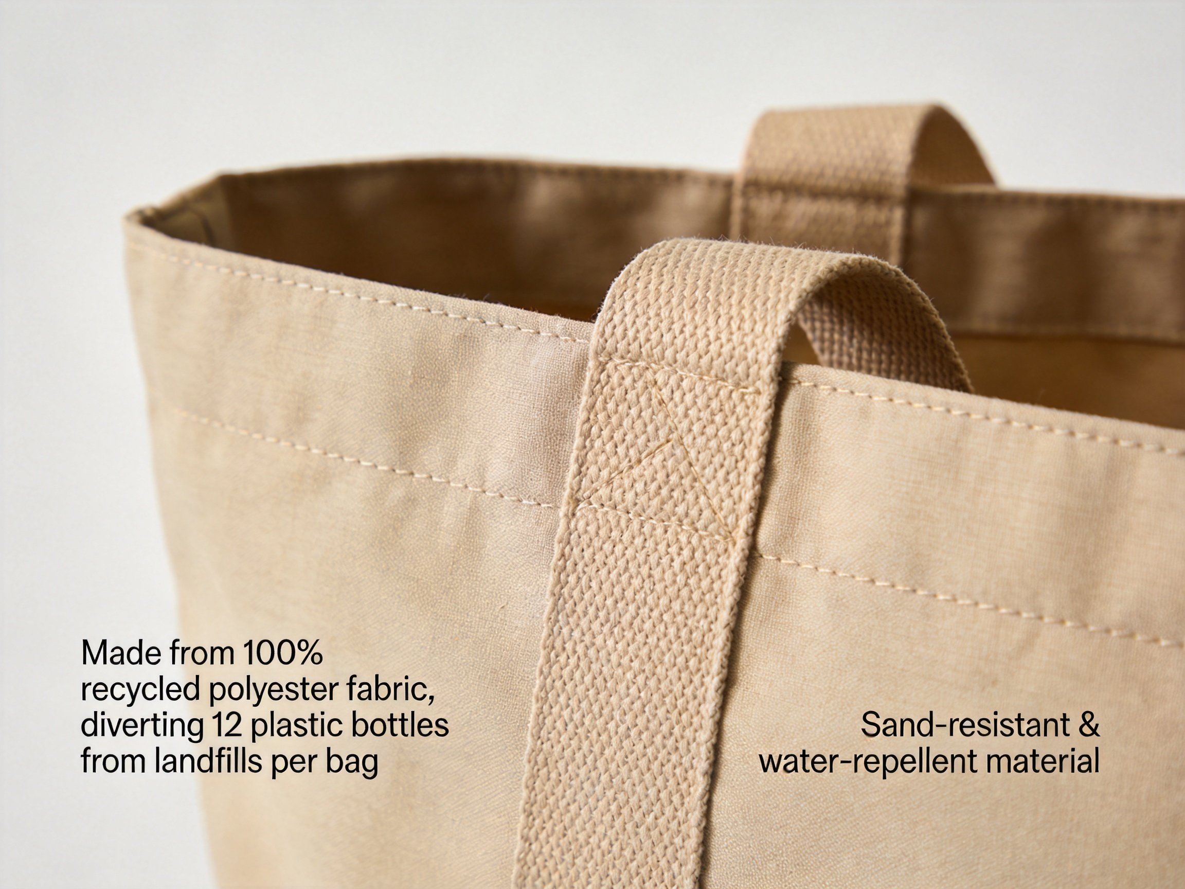 Isla Recycled Polyester Beach Tote