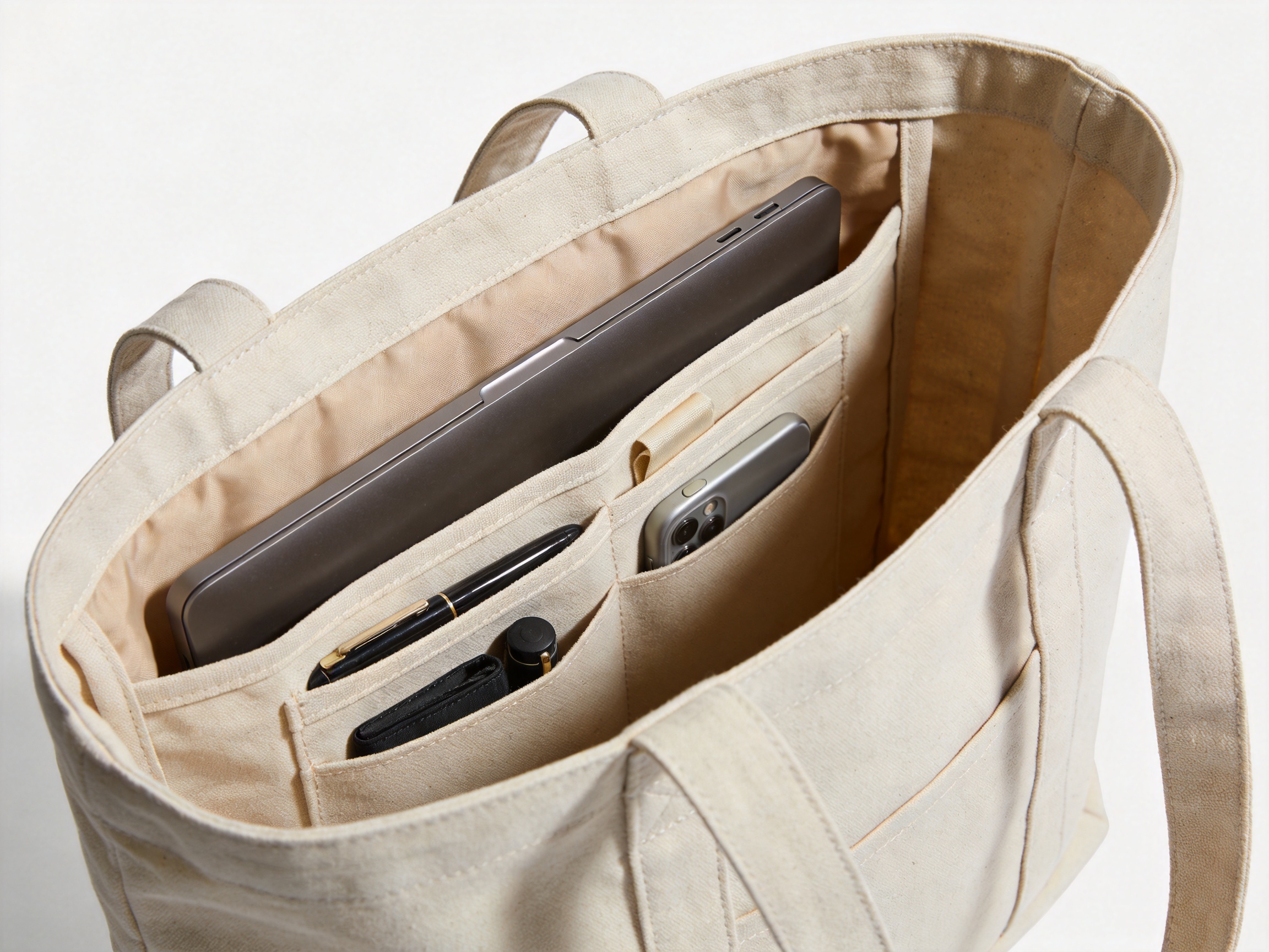 Harper Oversized Canvas Tote Bag