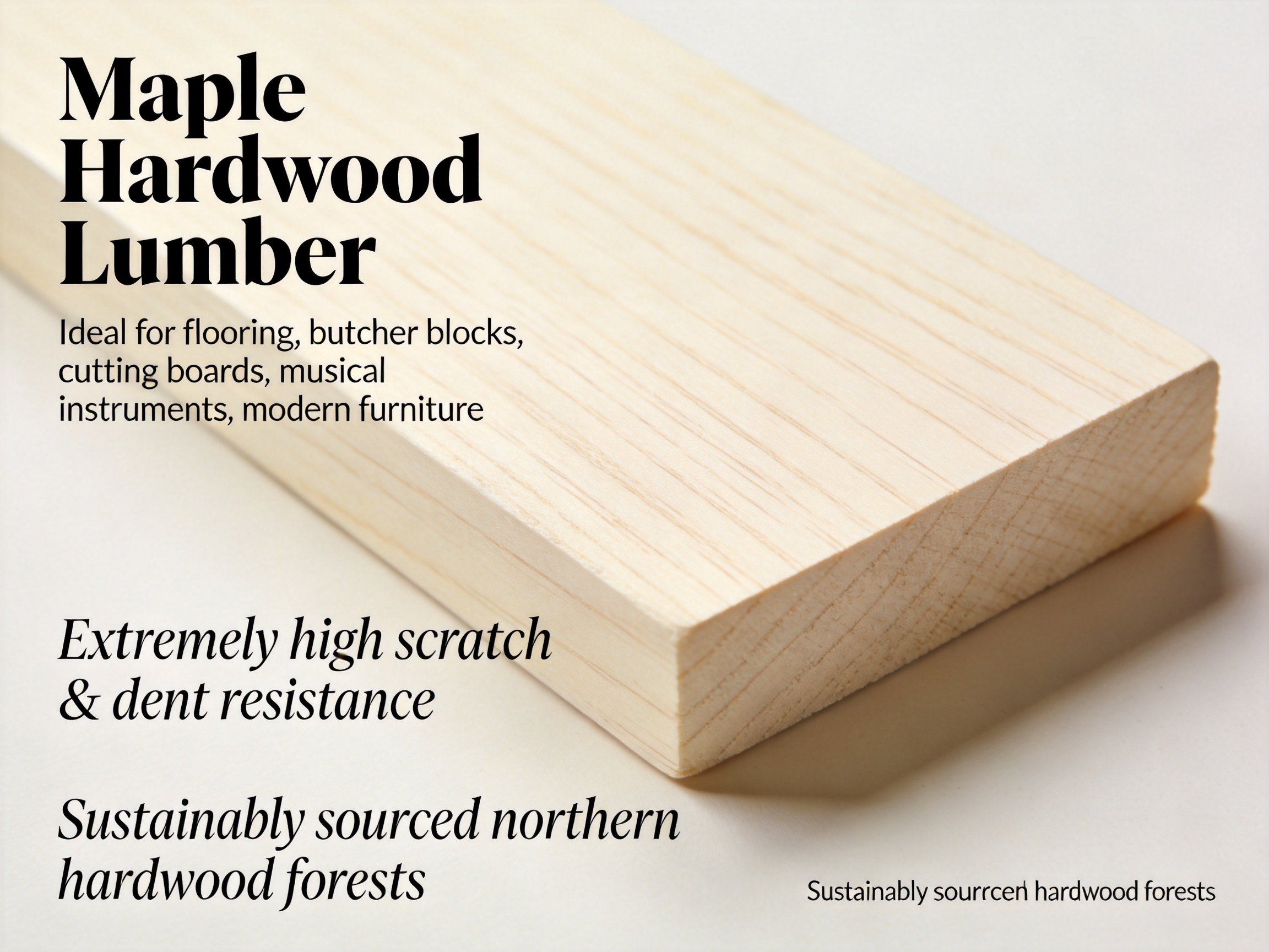 Maple Hardwood Lumber