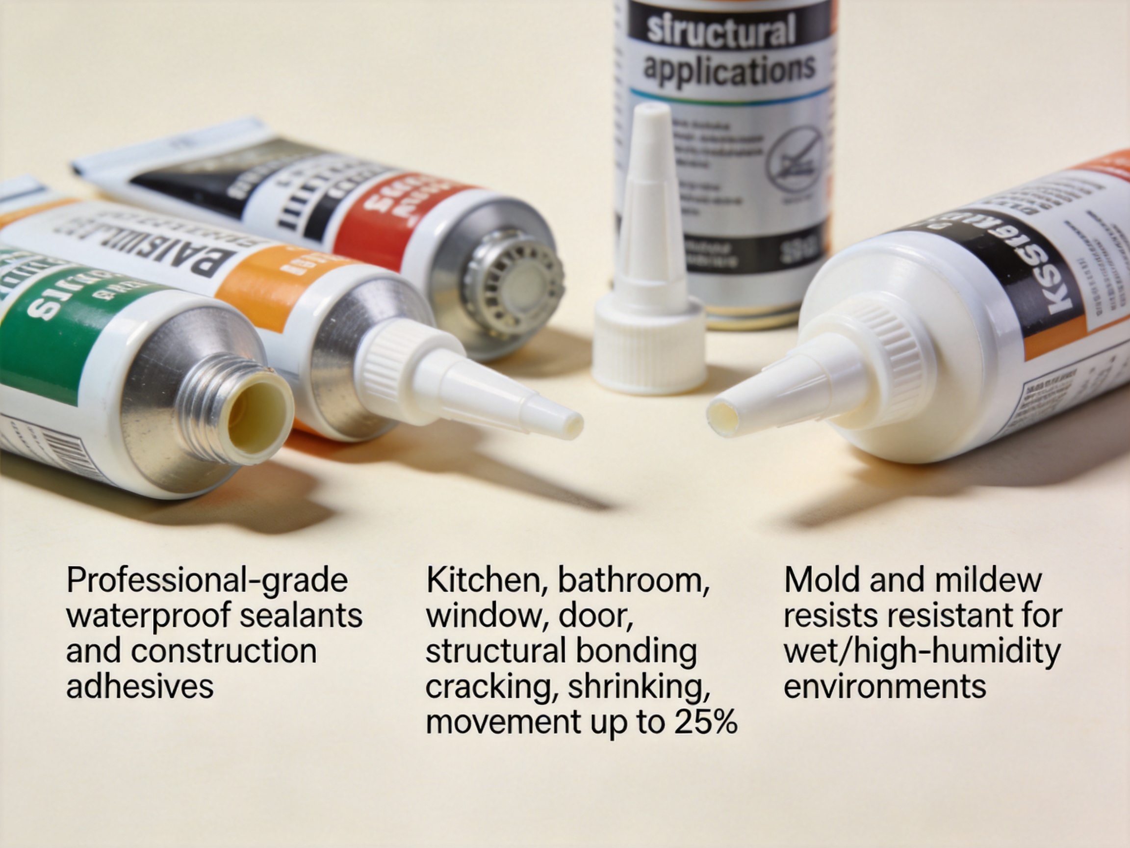 Silicone Sealant and Adhesive Assortment