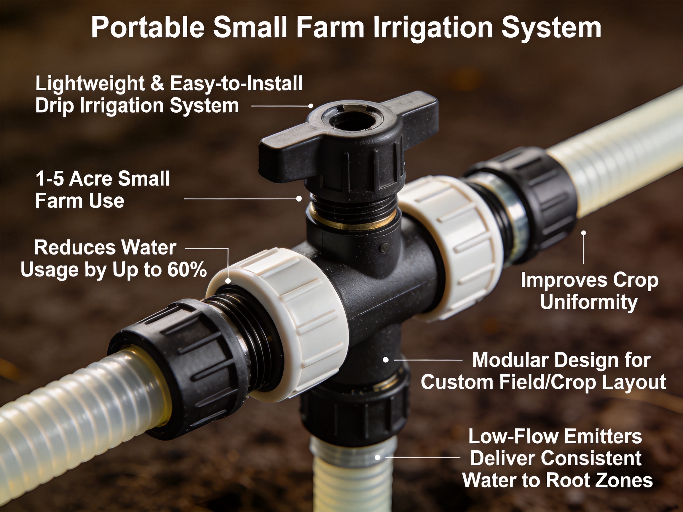 Portable Small Farm Irrigation System