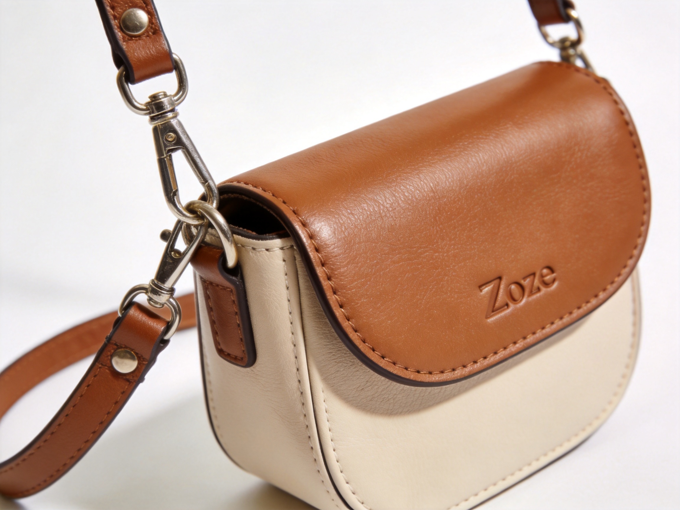Zoe Mini Faux Leather Crossbody Bag