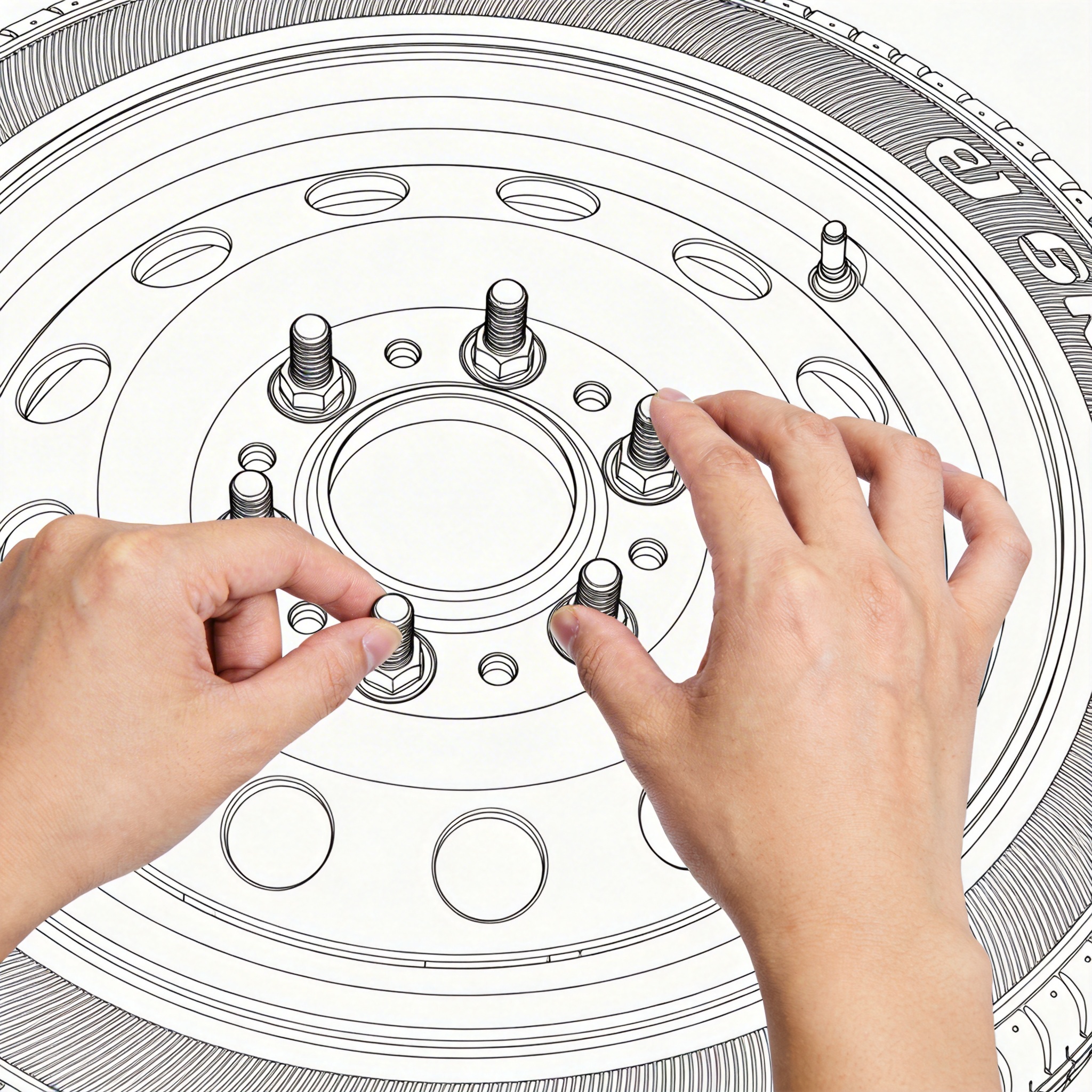 Mount the Spare Tire