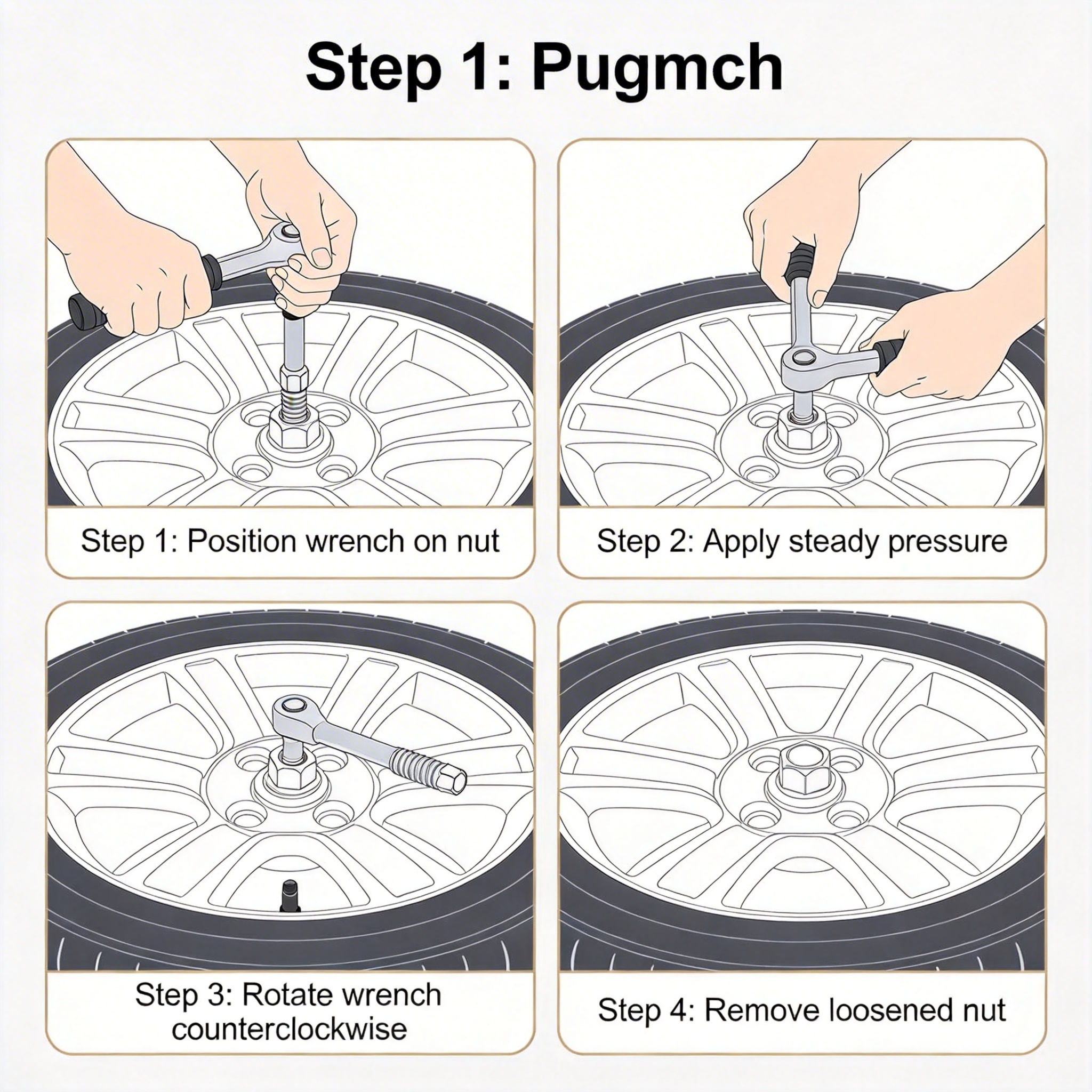 Locate Your Tools and Spare Tire