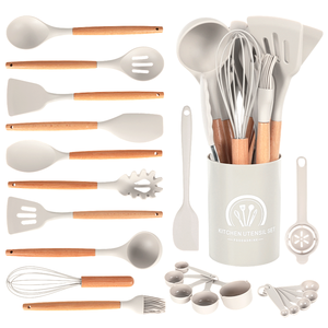 USSE Customized Silicone Kitchenware Set Easy Clean Cooking Utensils