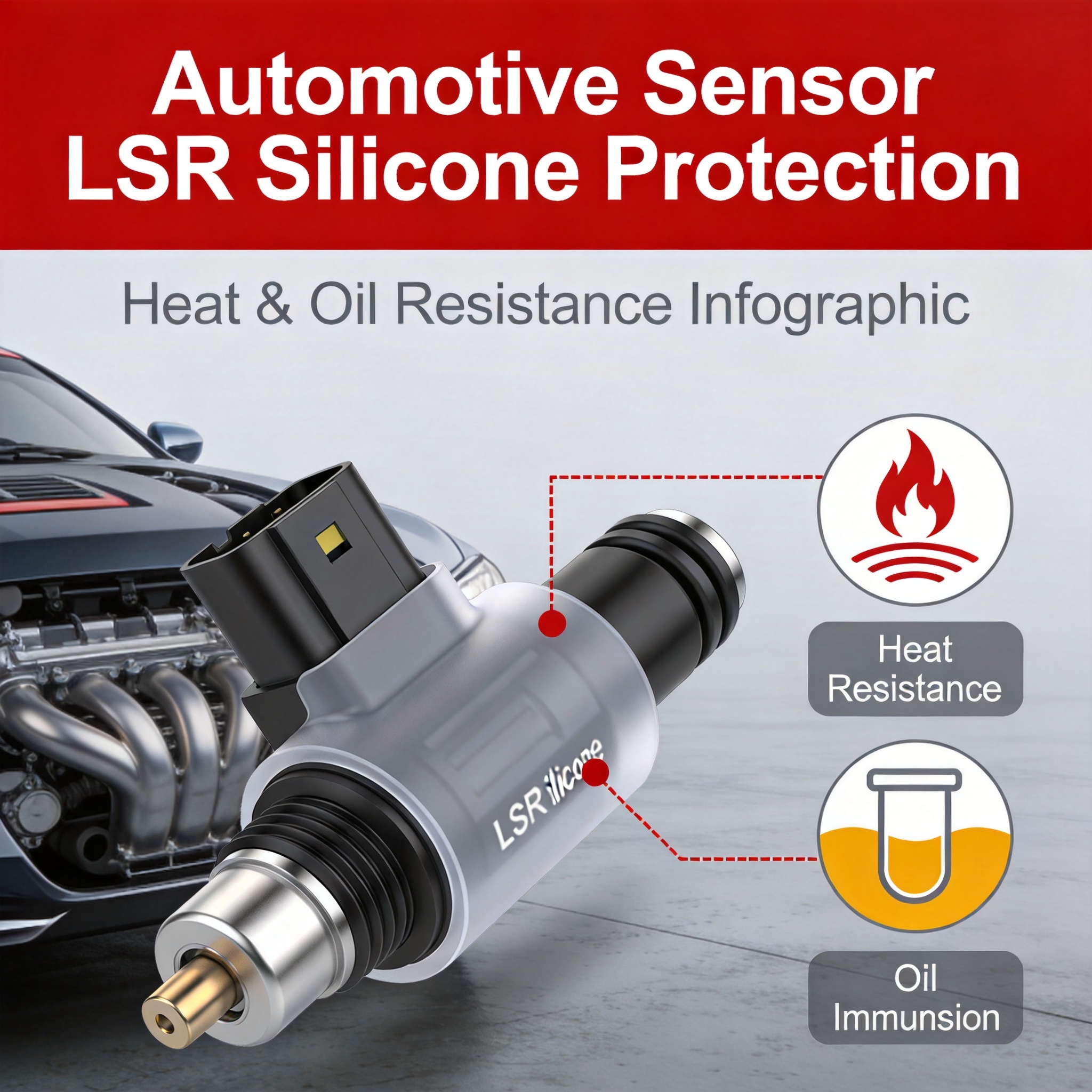 Automotive Sensor LSR Silicone Protection Solutions