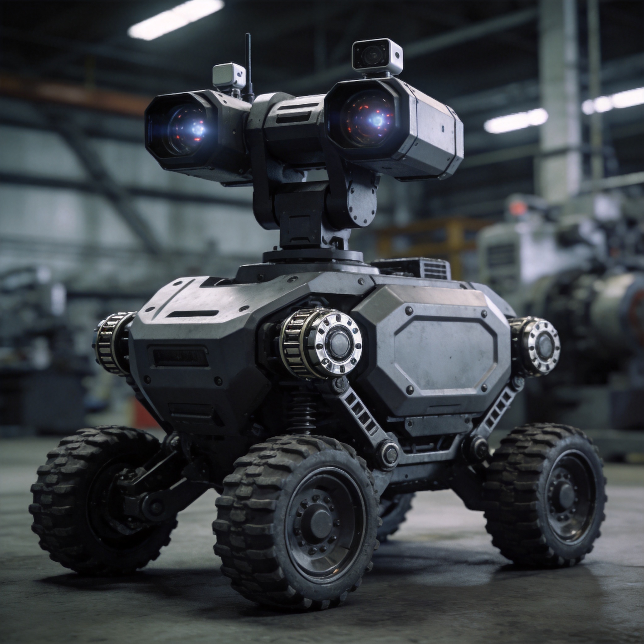 WG-P300安防巡逻机器人