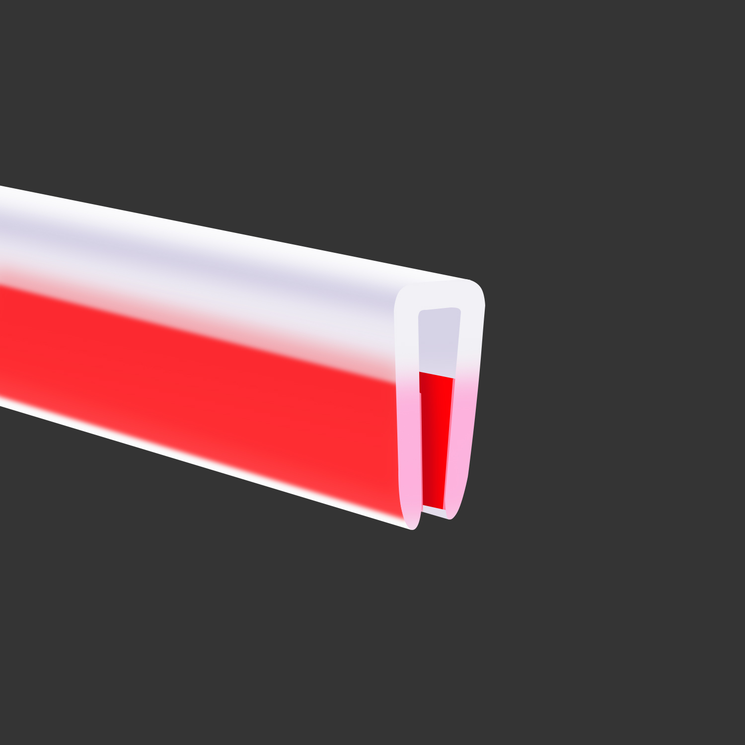 Rubber Edge Trim(Clear)
