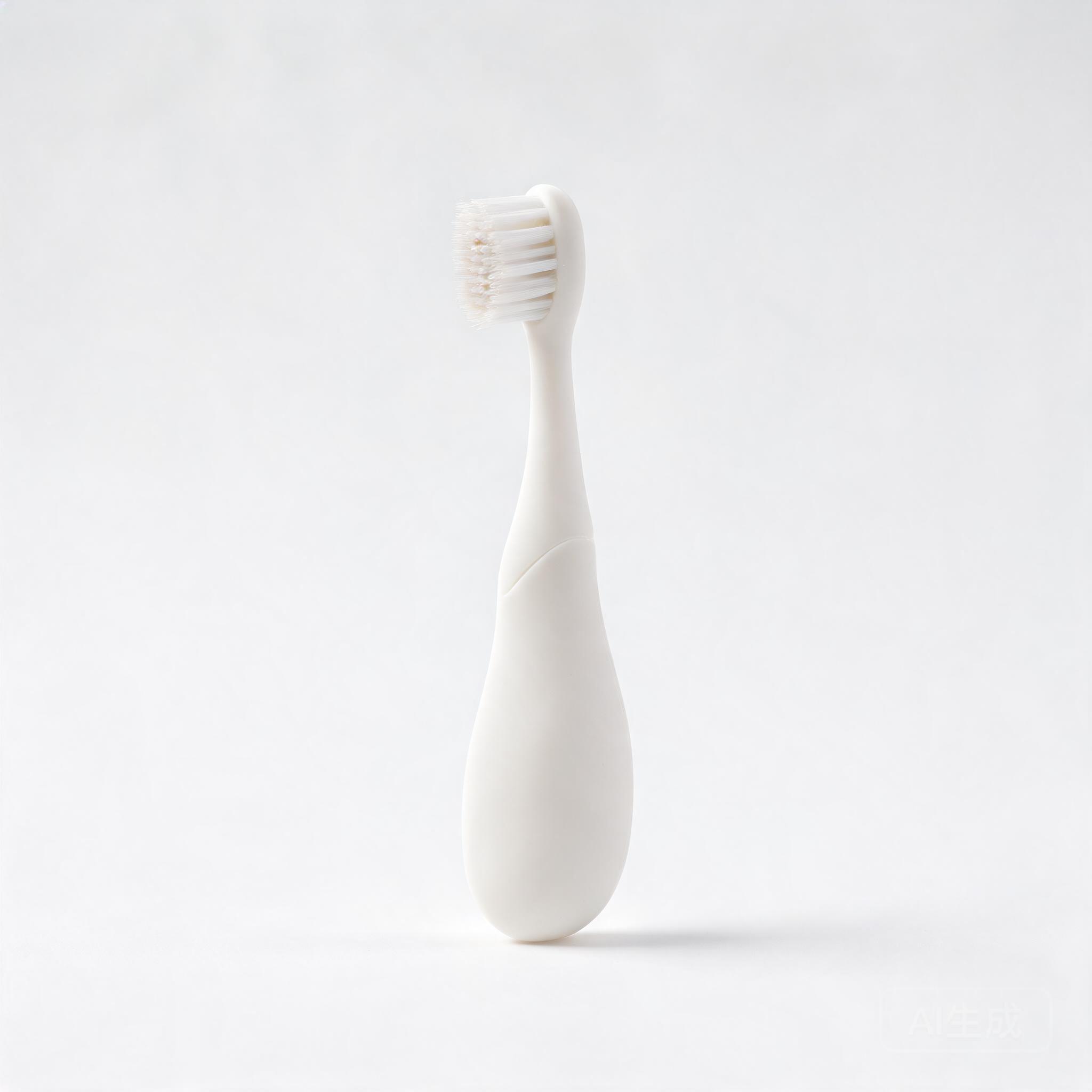 Food-grade Liquid Silicone Baby Toothbrush Soft Gum Care Oral Cleaner for Infants
