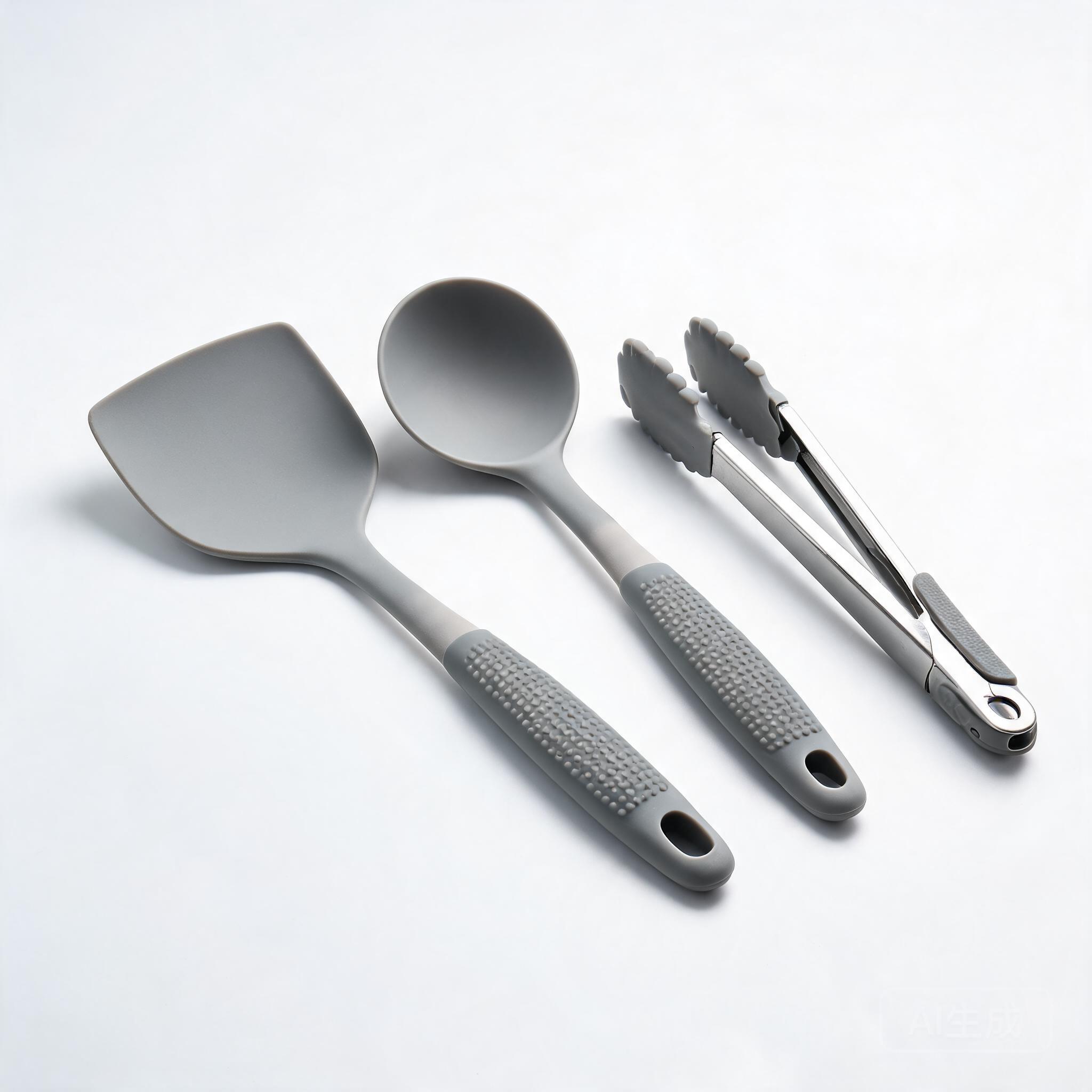 Food Grade Non-slip Kitchen Utensil Overmolding Parts LSR Handle Grip Accessories