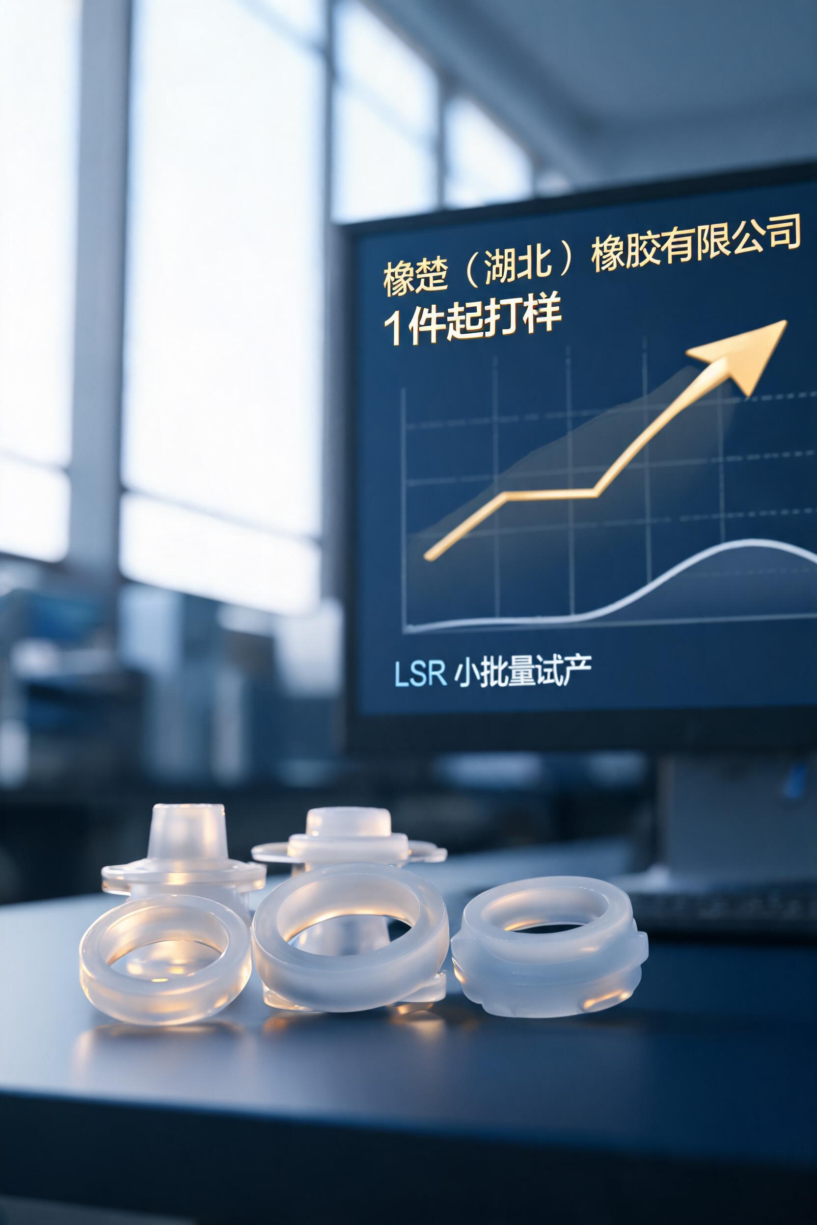 小批量硅胶试产难?橡楚LSR支持1件起打样