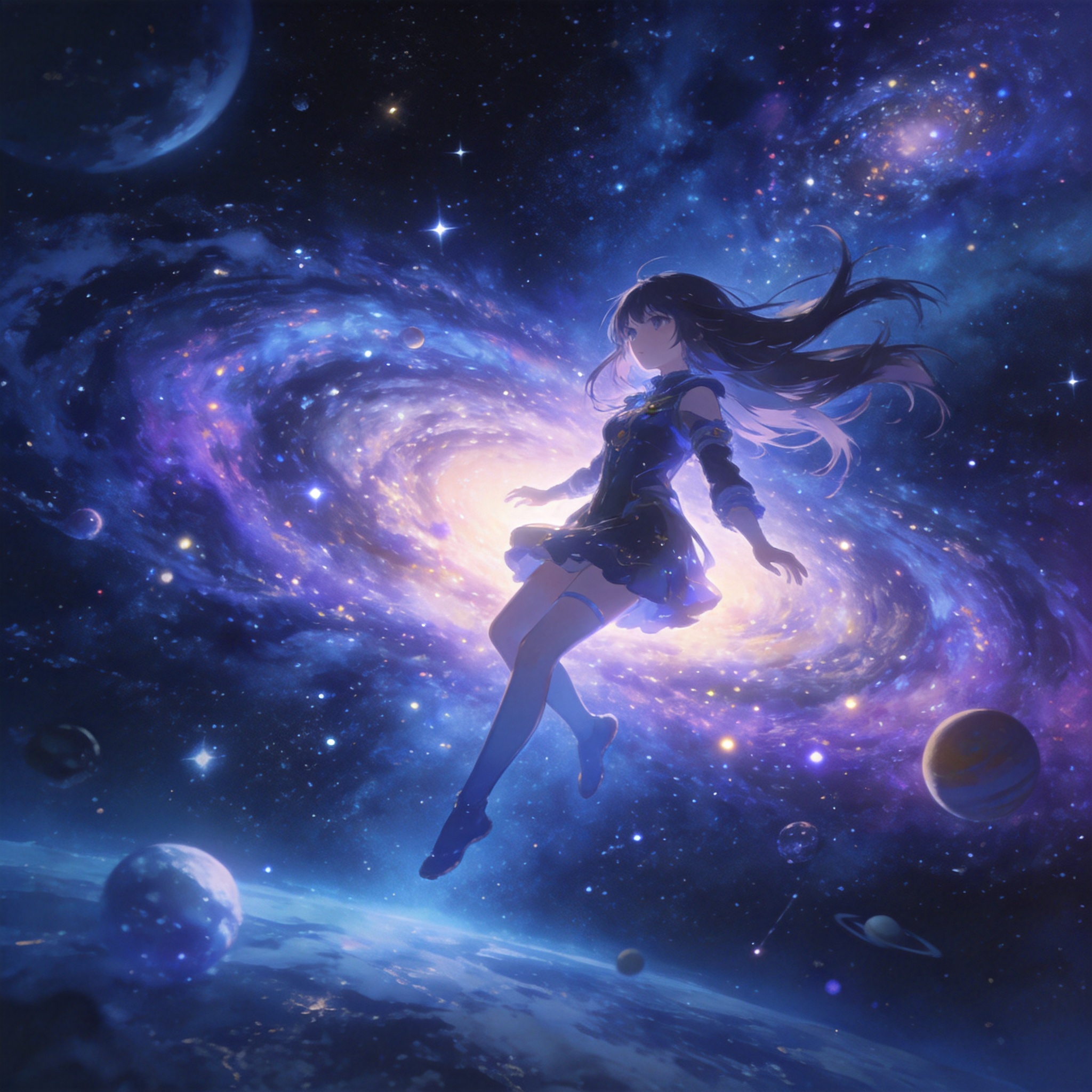 星空宇宙壁纸合集：18张梦幻星辰美图