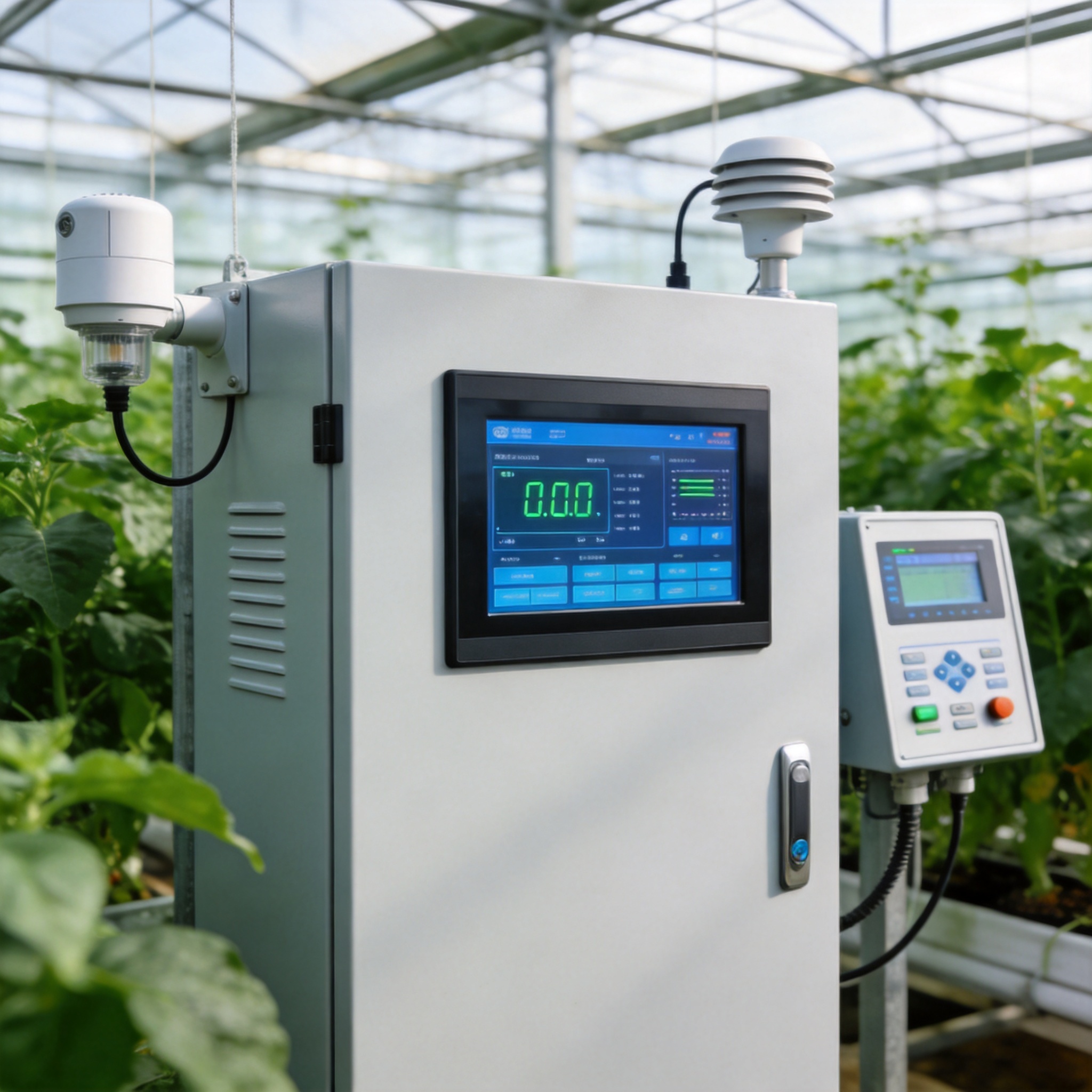 Smart greenhouse IoT control system with remote monitoring and climate automation
