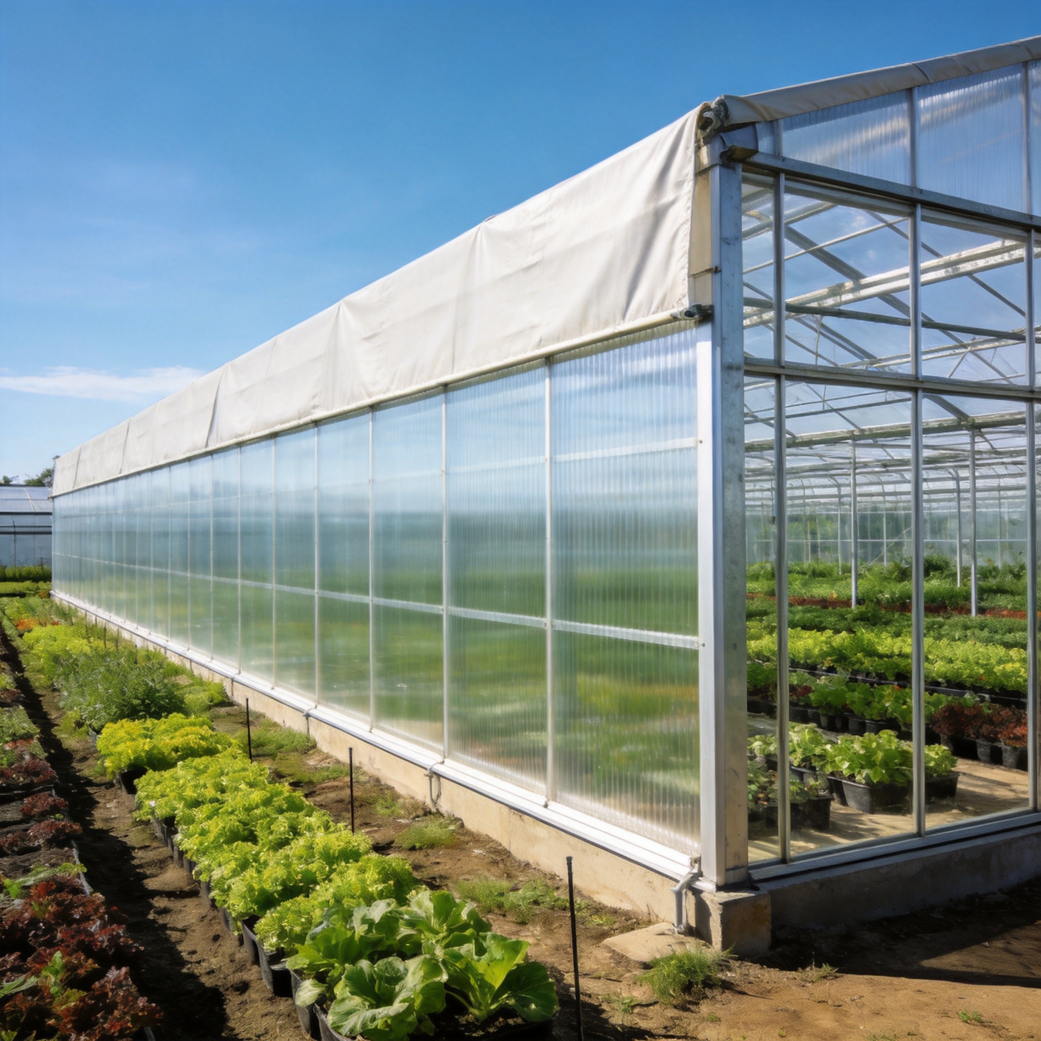 polycarbonateGreenhouseModuleStructureTitle - professional greenhouse system