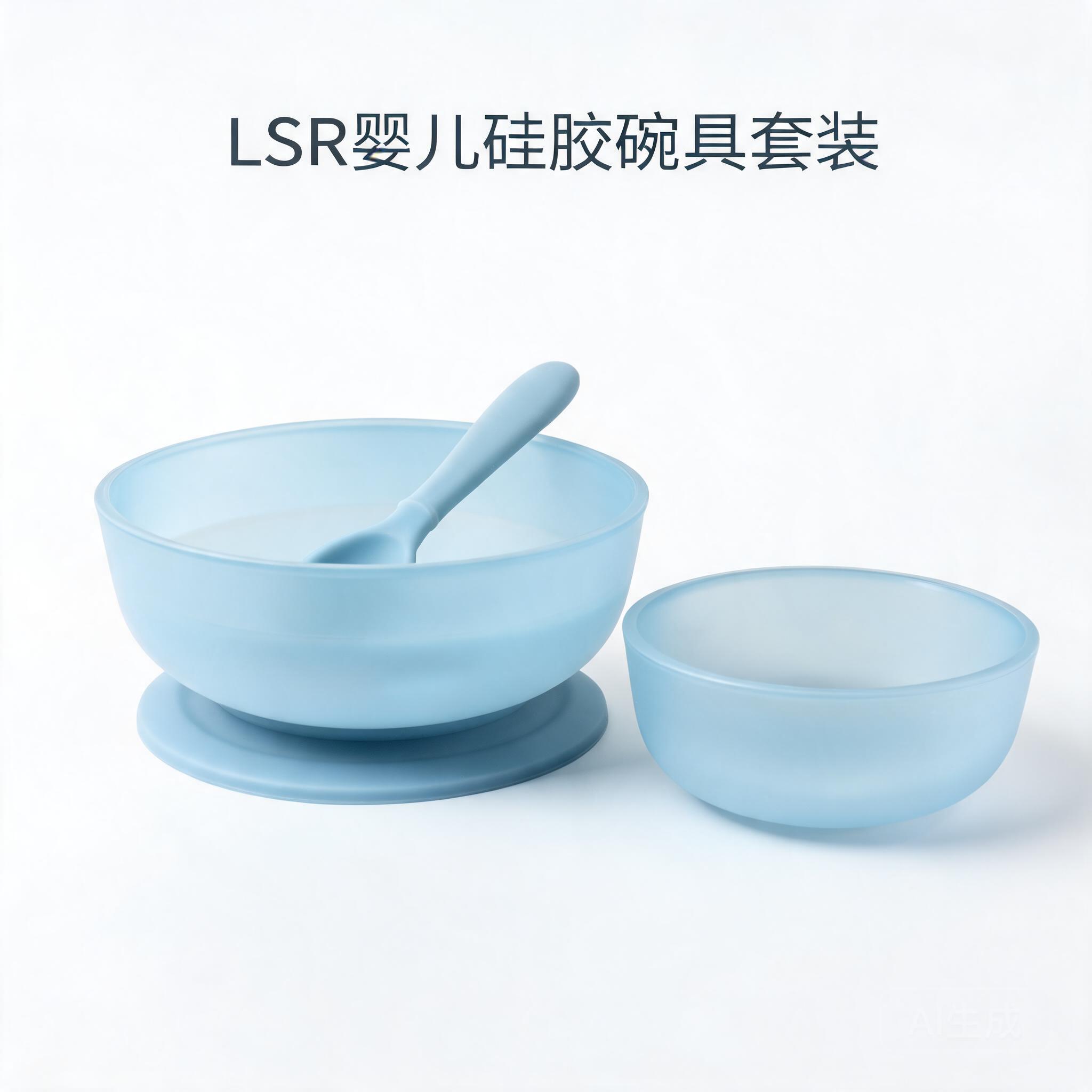 LSR婴儿硅胶碗具套装