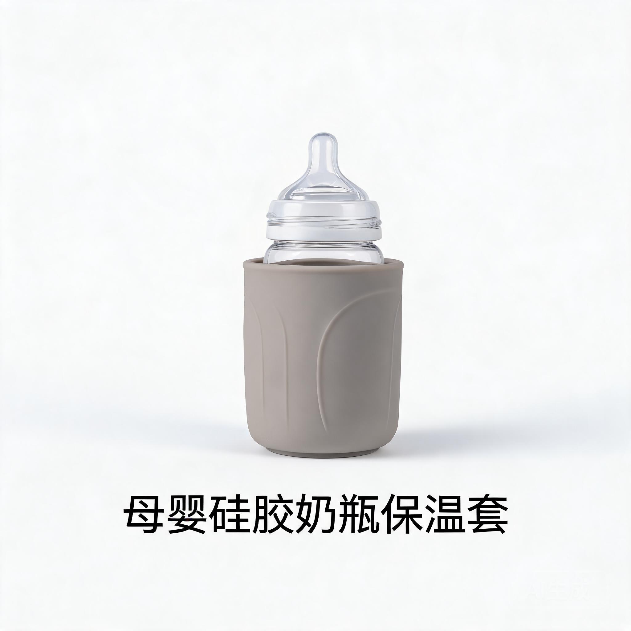母婴硅胶奶瓶保温套