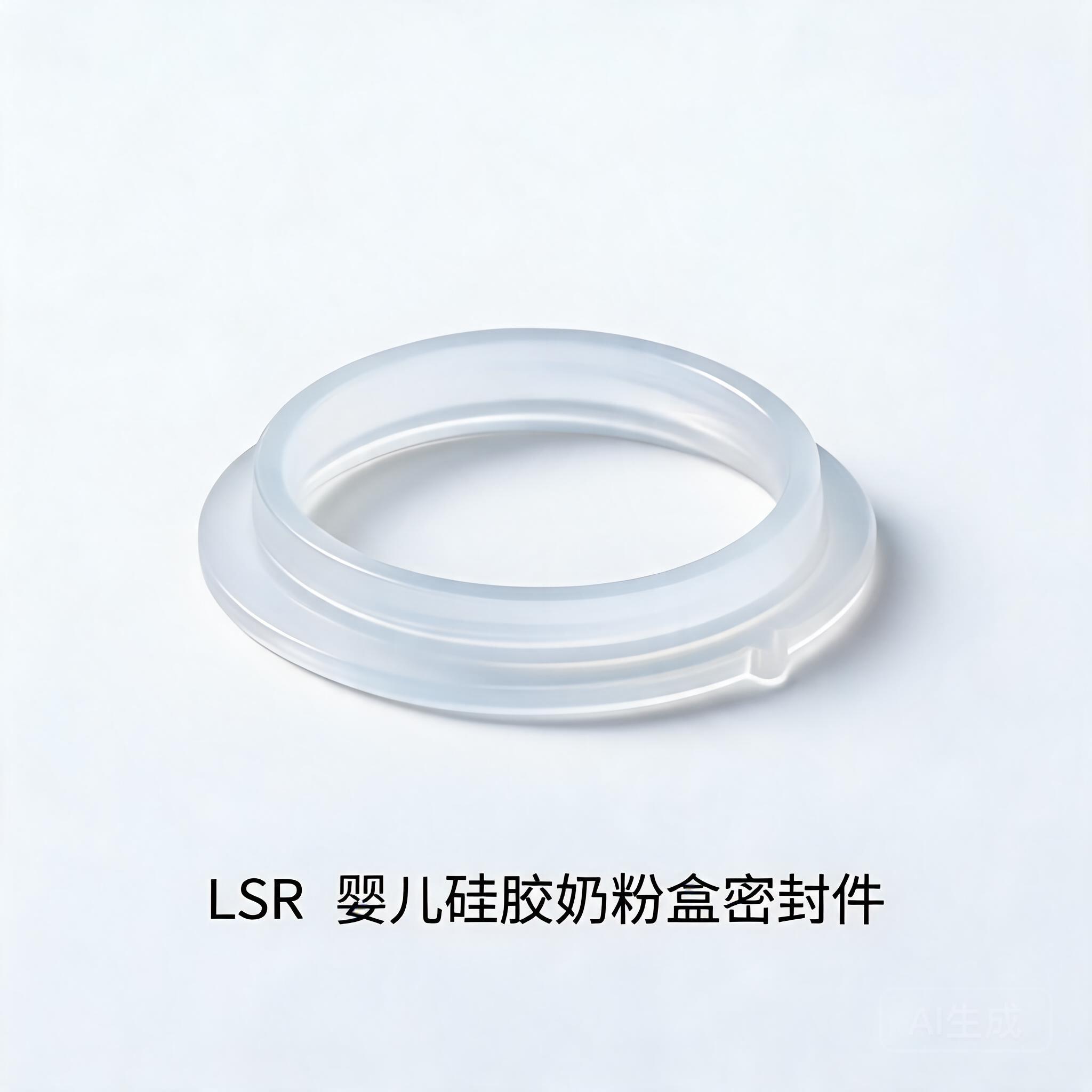 LSR婴儿硅胶奶粉盒密封件