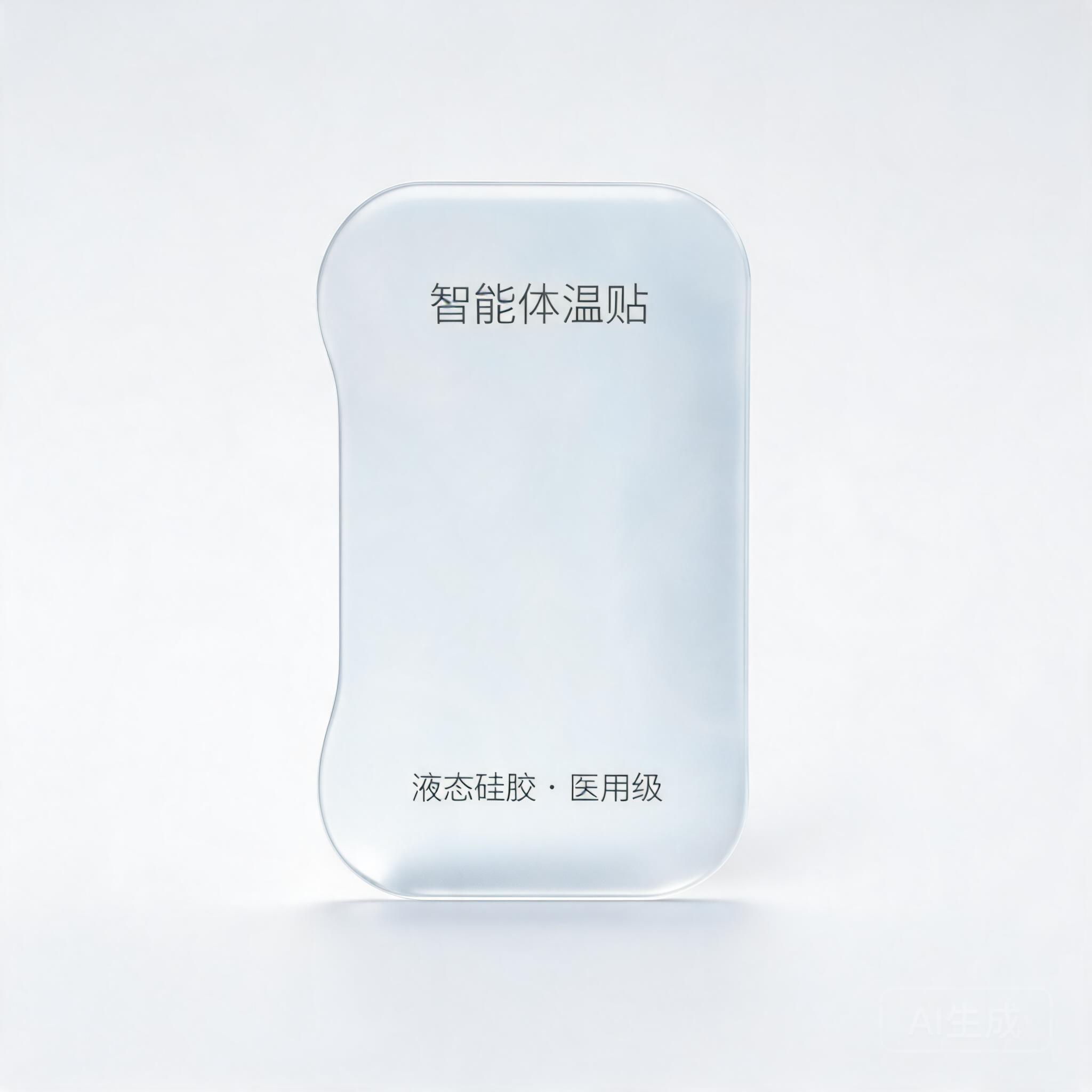 医用级液态硅胶包胶智能体温贴