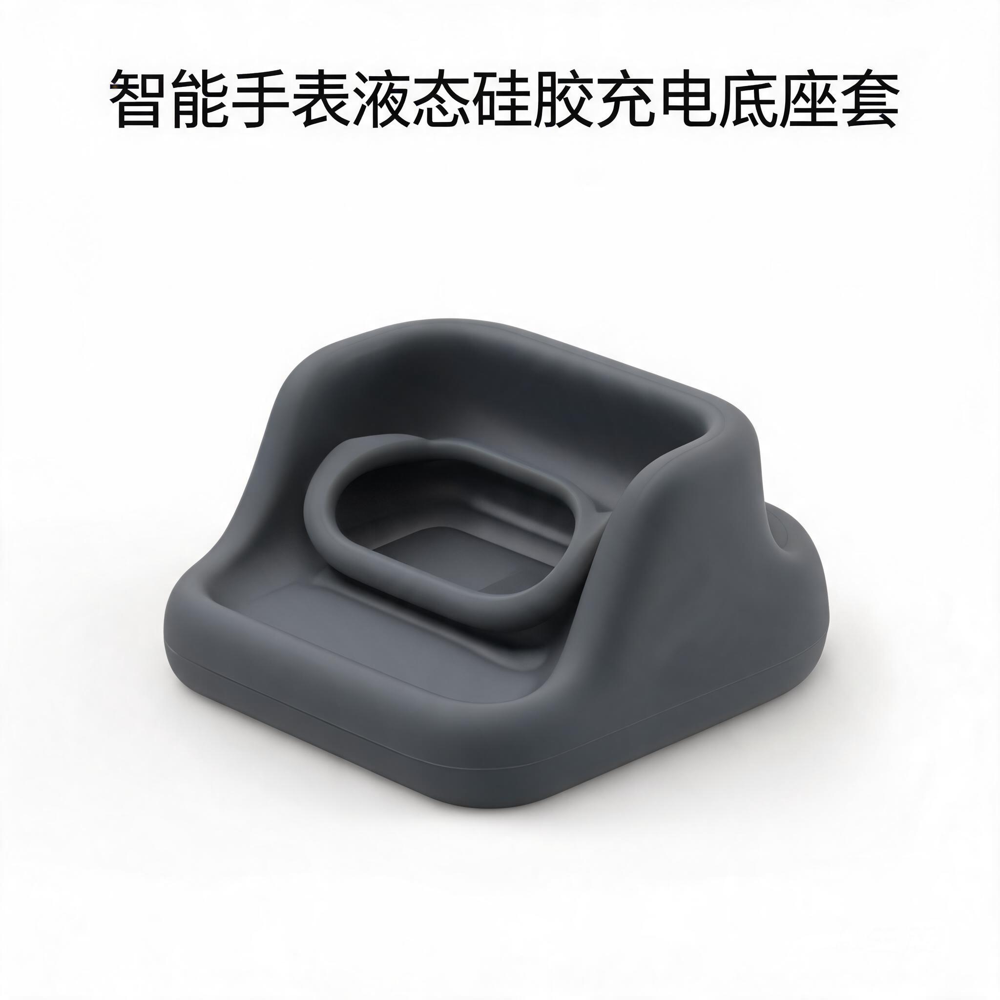智能手表液态硅胶充电底座套